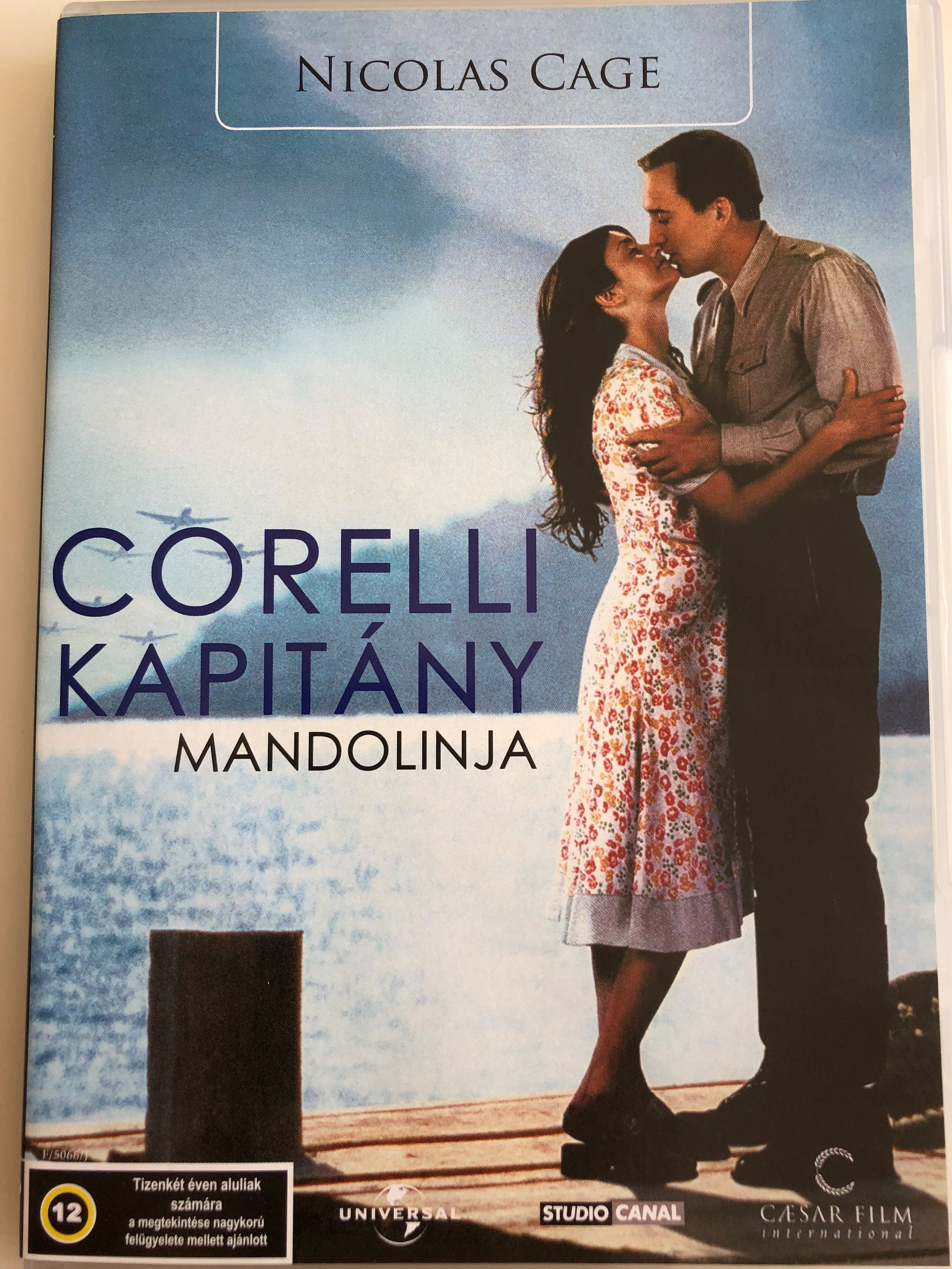 Captain Corelli's Mandolin DVD 2001 Corelli Kapitány Mandolinja / Directed  by John Madden / Starring: Penelope Cruz, Nicolas Cage - bibleinmylanguage