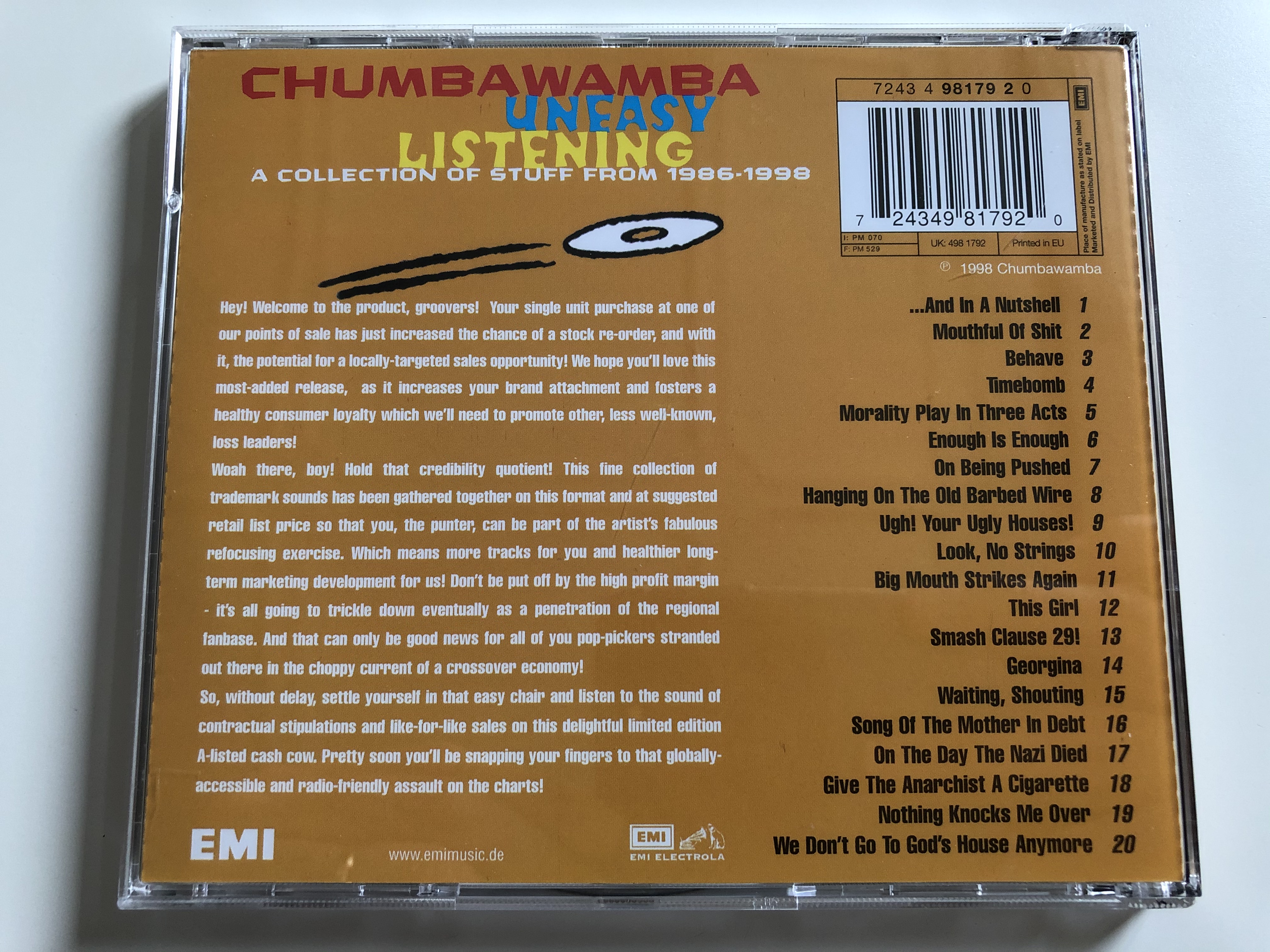chumbawamba-uneasy-listening-all-good-clean-fun-and-ultimately-harmless-umpteen-years-of-one-legged-men-at-arse-kicking-parties-emi-audio-cd-1998-72434981792-7-.jpg