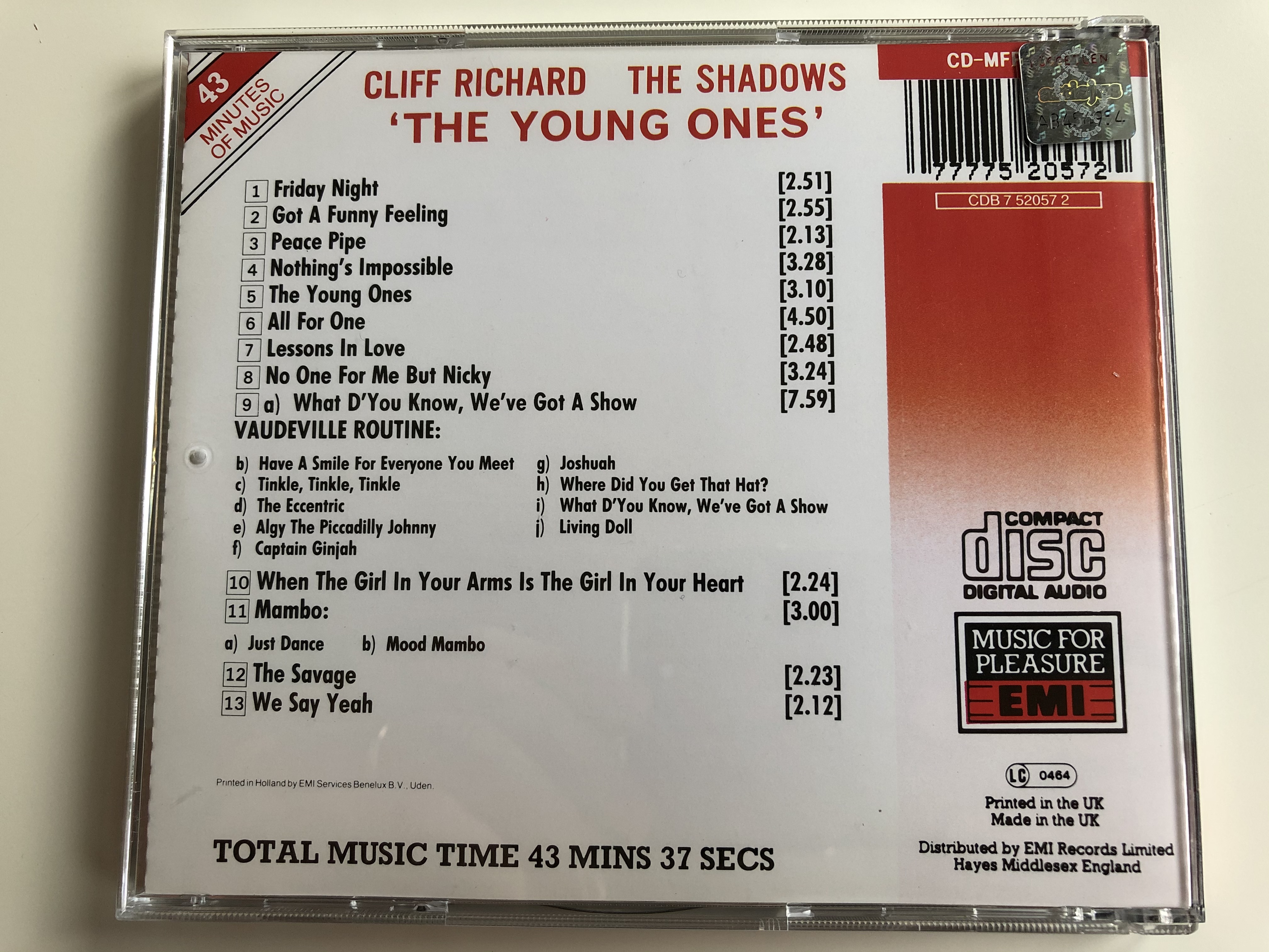 Richard young cliff ones the The Young