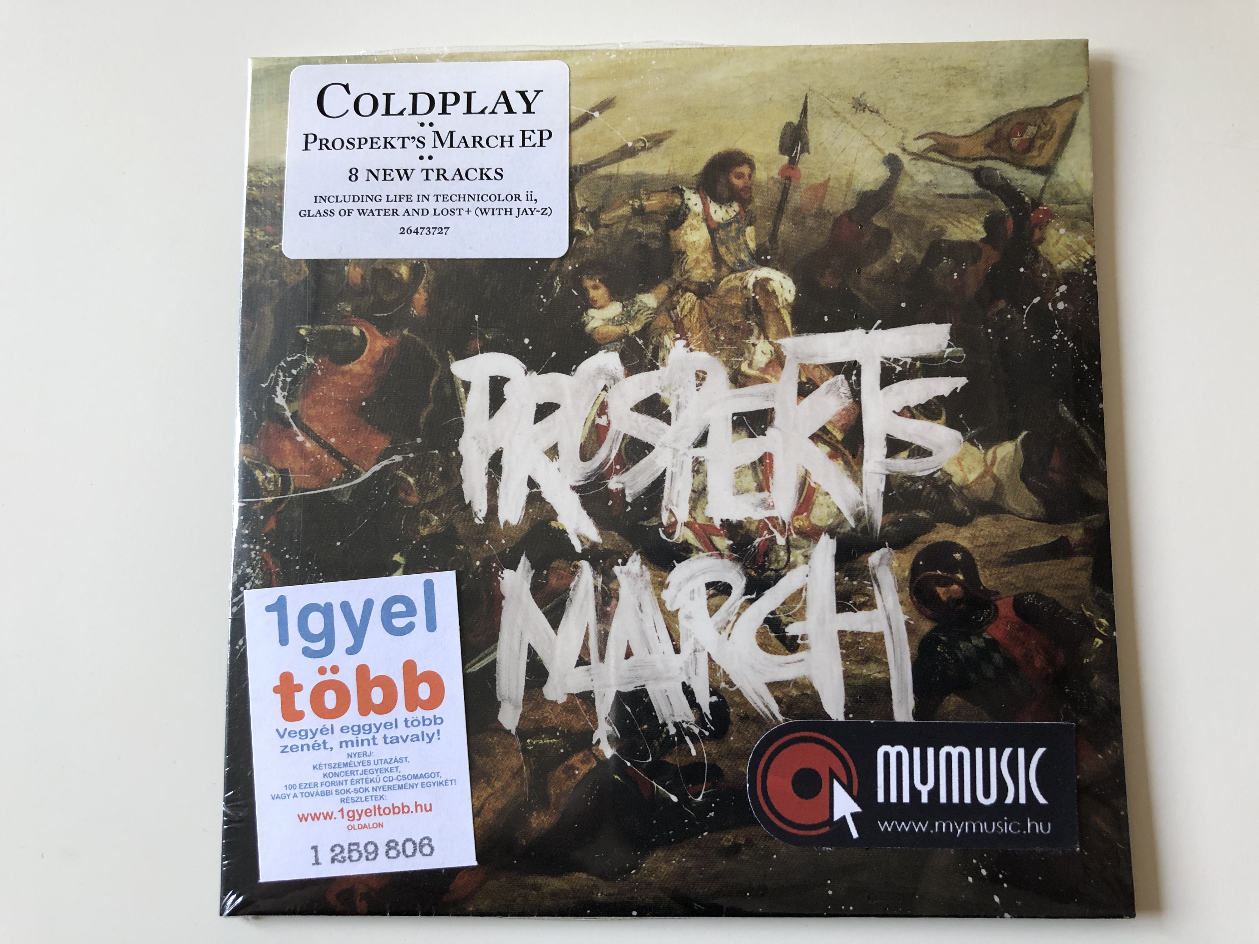 Coldplay ‎– Prospekt's March EP / 8 New Tracks, Including Life In  Technicolor ii, Glass of Water and Lost + (With Jay-Z) / Parlophone Audio  CD 2008 / 5099926473727 - bibleinmylanguage