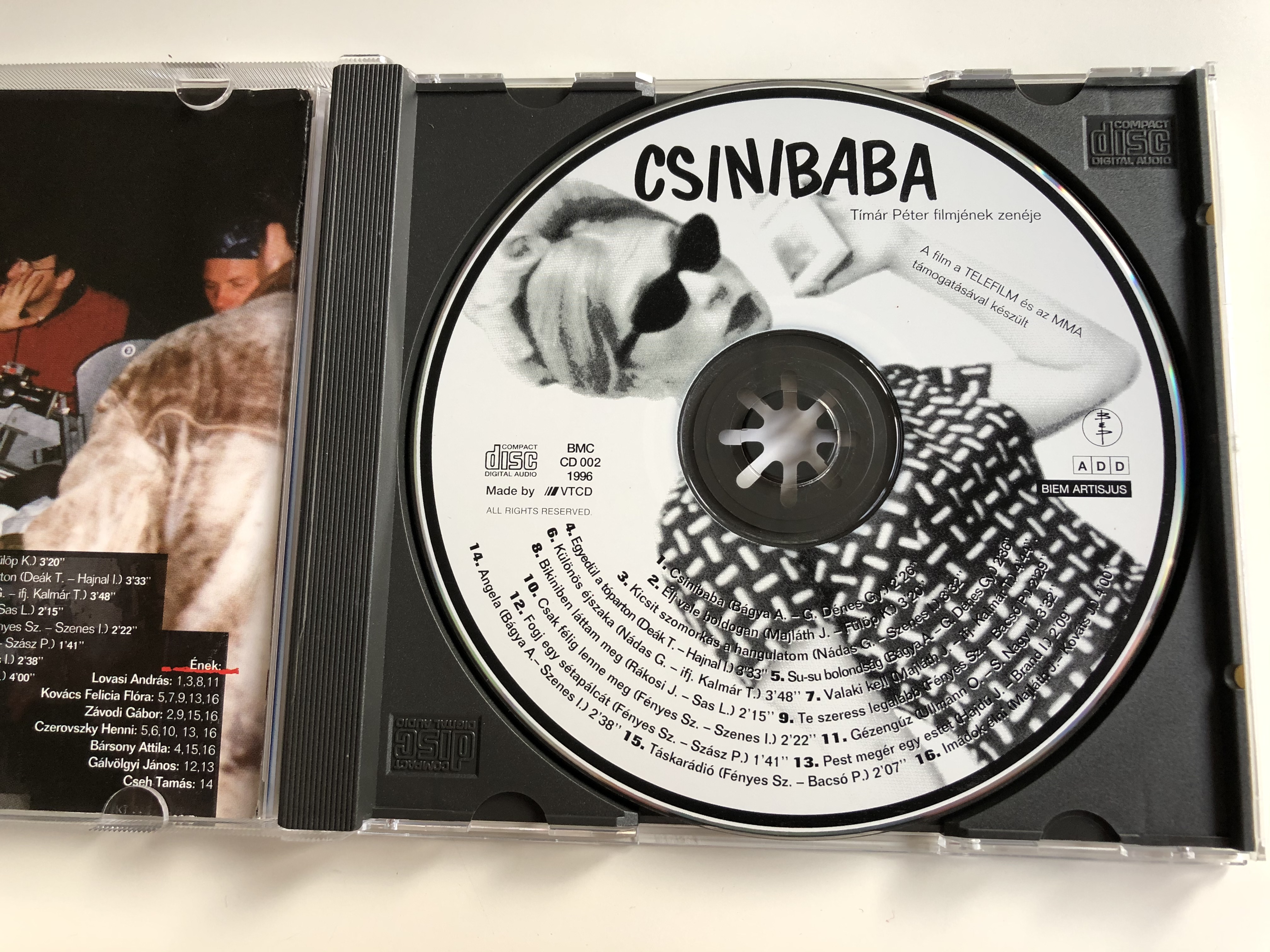 Csinibaba / Az Objektiv Filmstudio filmje / Bouvard & Pécuchet Records  ‎Audio CD 1996 / BMC CD 002 - bibleinmylanguage