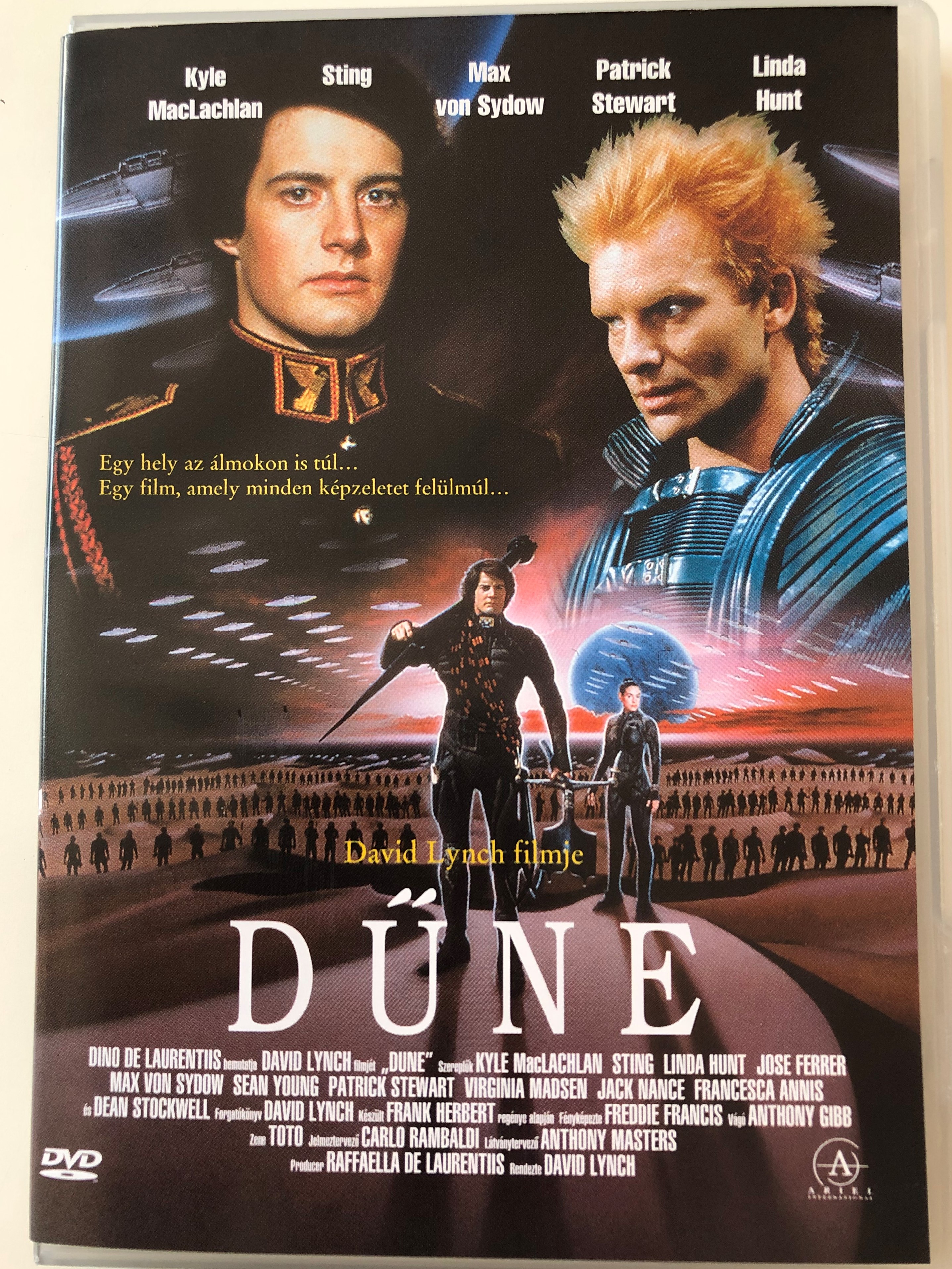 Dune (1984) DVD Dűne / Directed by David Lynch / Kyle MacLachlan, Sting,  Max von Sydow, Patrick Stewart, Linda Hunt / Sci-Fi Classic -  bibleinmylanguage