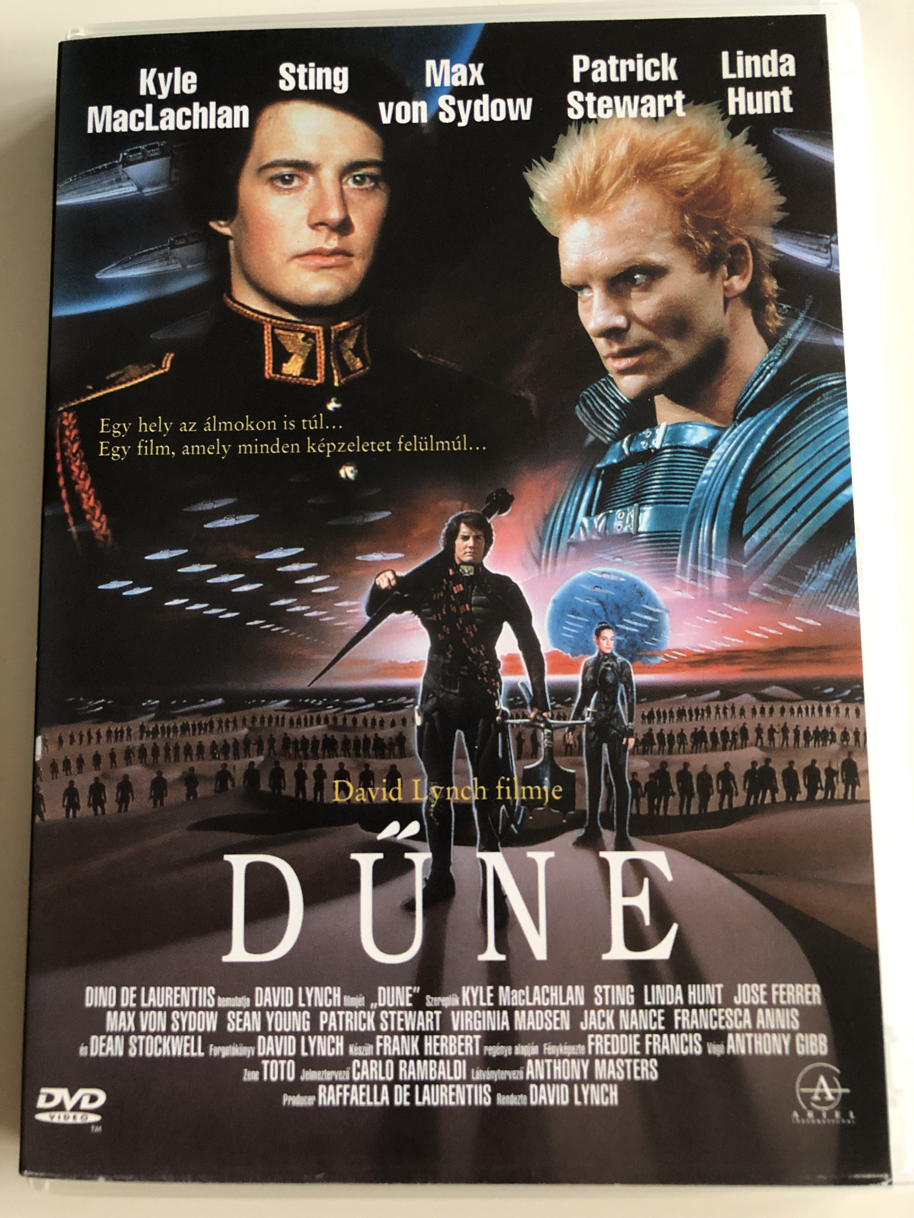 Dune DVD 1984 Dűne / Directed by David Lynch / Kyle MacLachlan, Sting, Max  von Sydow, Patrick Stewart, Linda Hunt / Sci-Fi Classic - bibleinmylanguage