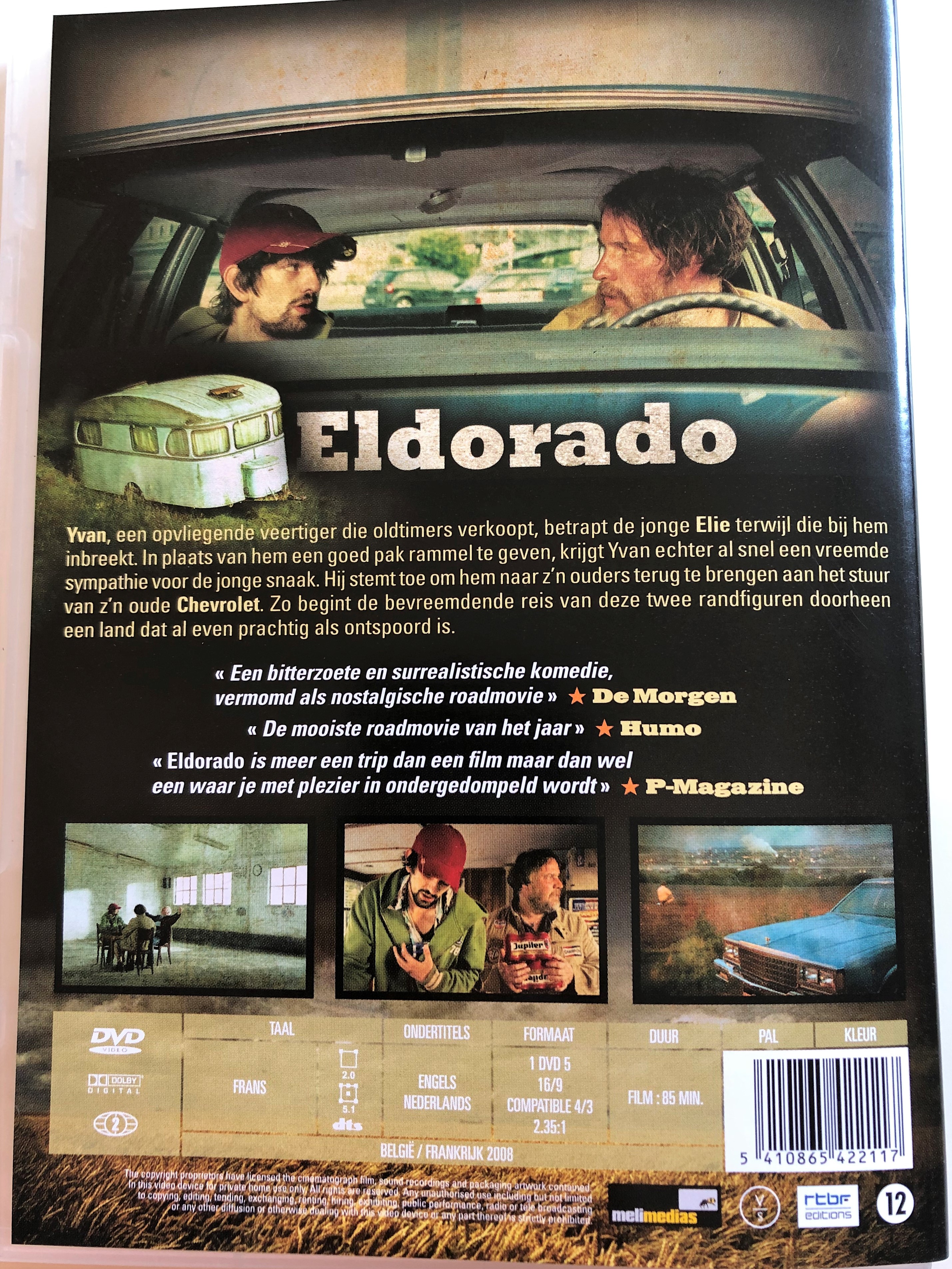 Eldorado DVD 2008 / Directed by Bouli Lanners / Starring: Bouli Lanners,  Fabrice Adde, Philippe Nahon - bibleinmylanguage