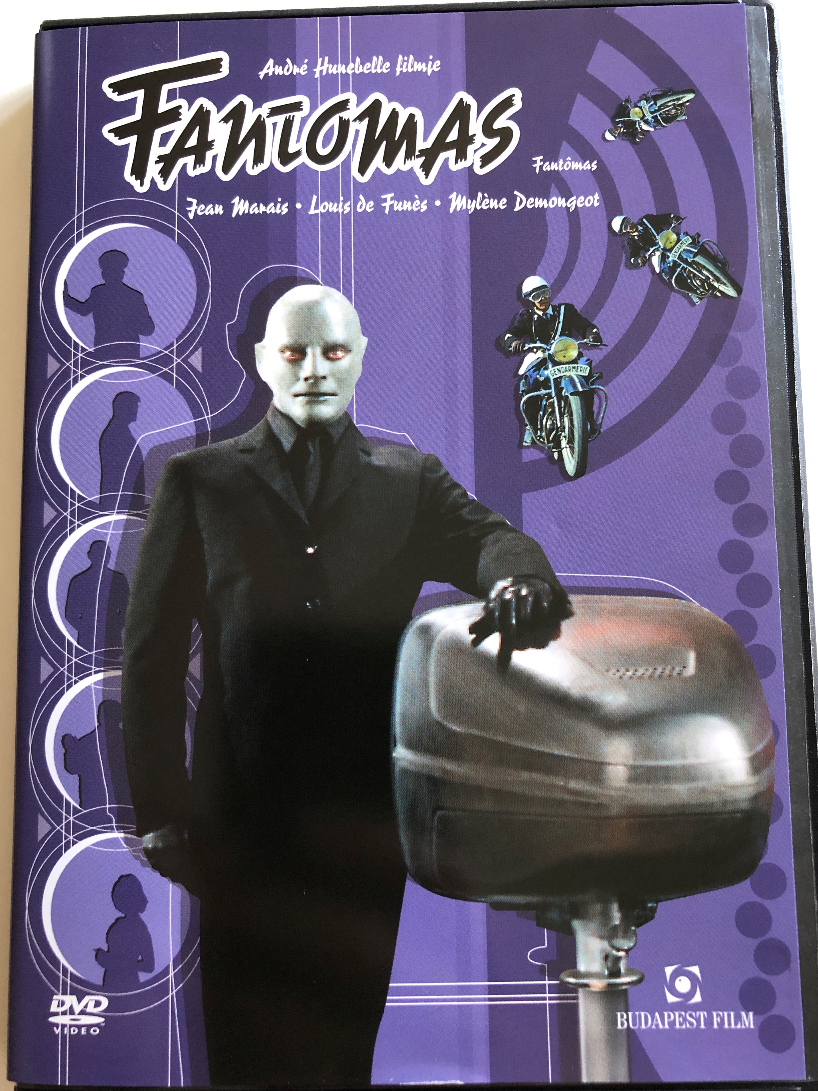 Fantomas DVD 1964 / Directed by André Hunebelle / Starring: Jean