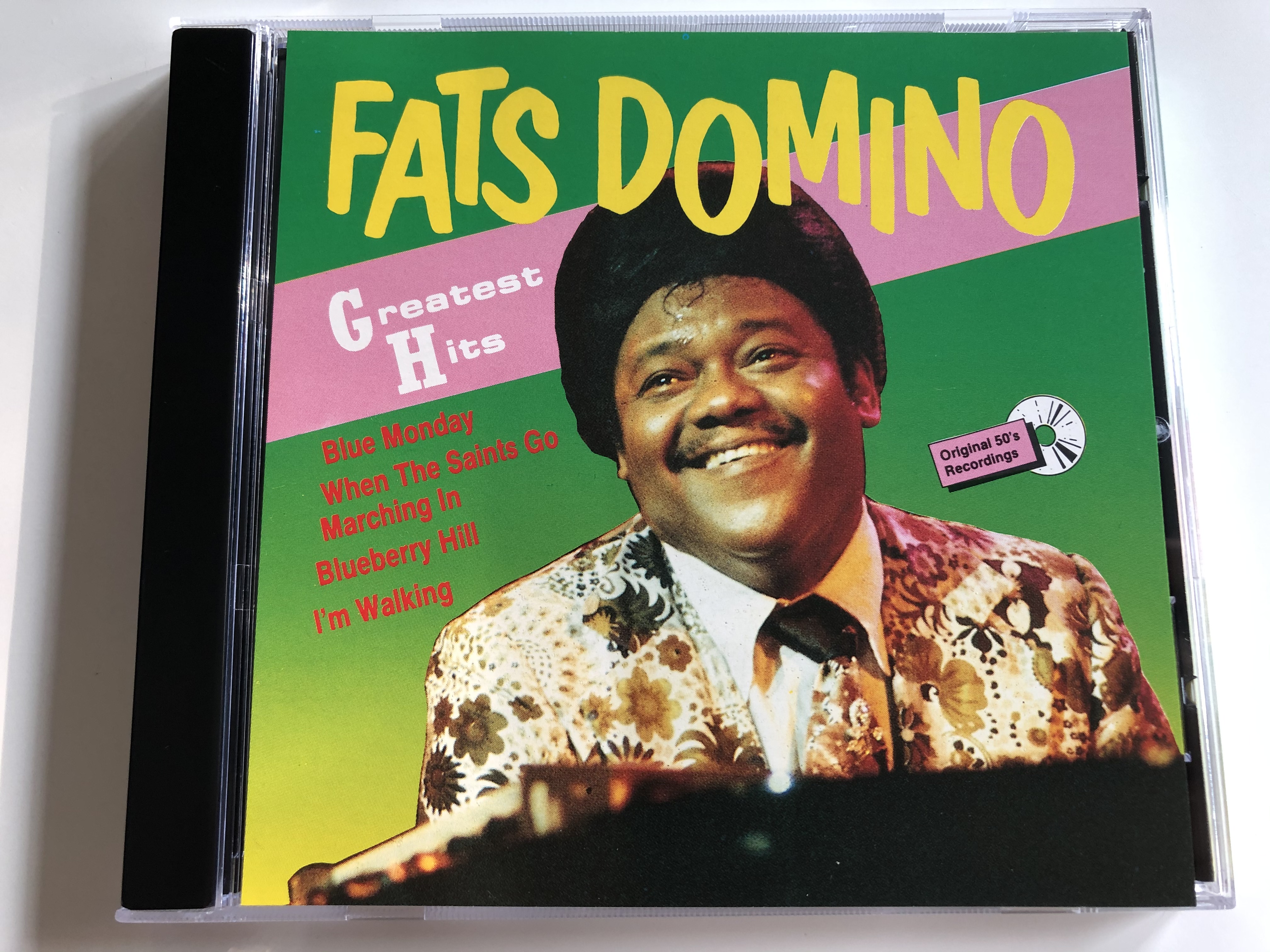 Fats Domino ‎– Greatest Hits / Blue Monday, When The Saints Go Marching In,  Blueberry Hill, I'm Walking / World Star Collection ‎Audio CD / WSC 99035 -  Bible in My Language