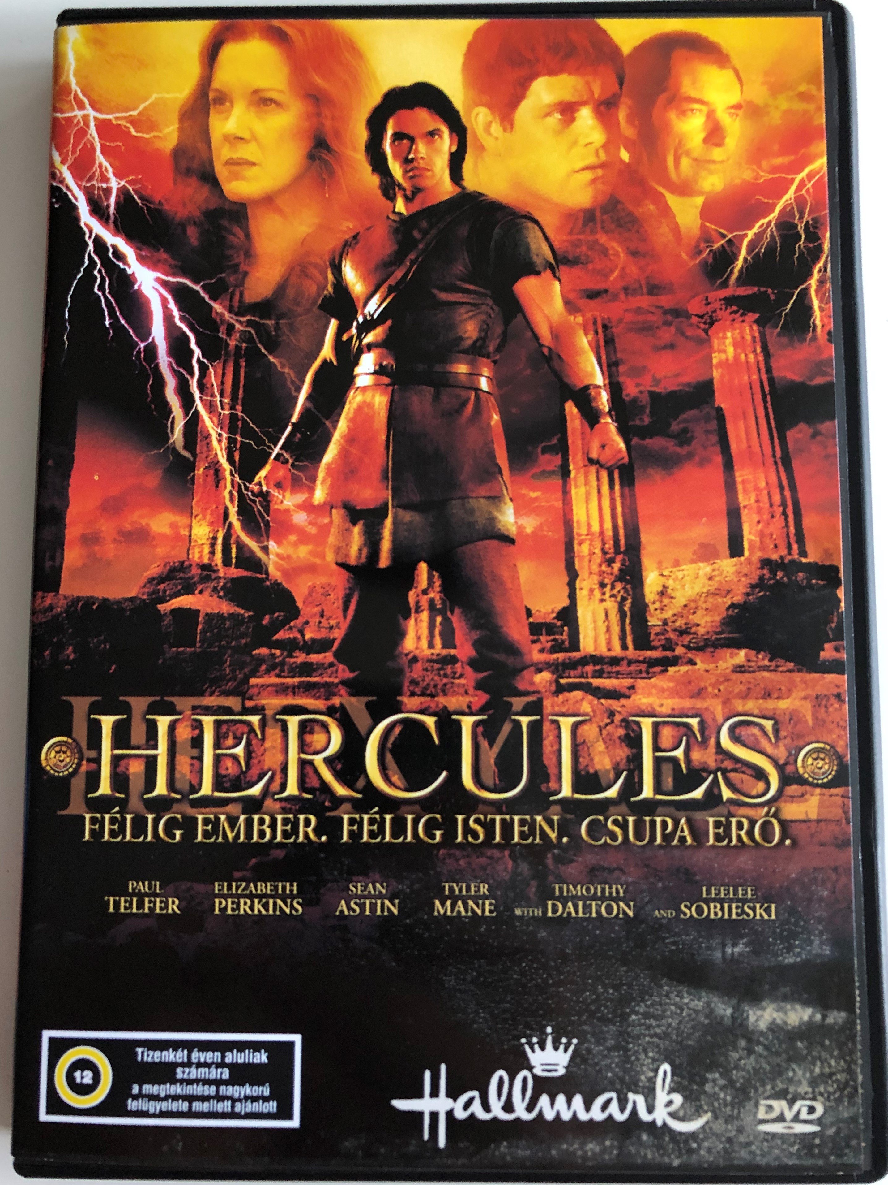Hercules DVD 2005  Directed by Roger Young  Starring: Paul Telfer,  Elizabeth Perkins, Sean Astin, Tyler Mane, Timothy Dalton - Bible in My  Language