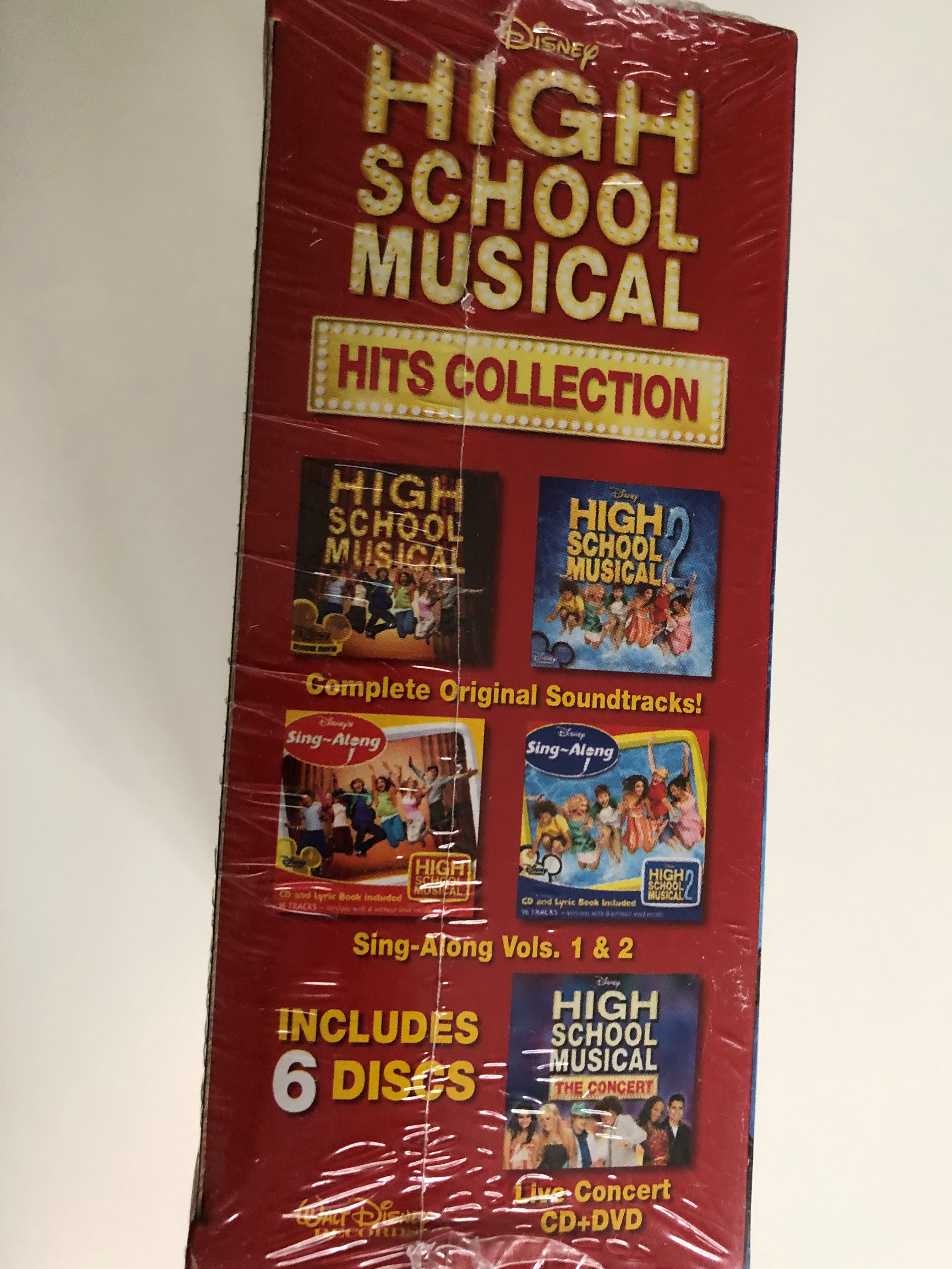 High School Musical - Collection / Disney Channel / Walt Disney Records Box Set 5x Audio CD 2007 / 5099951483326 - bibleinmylanguage