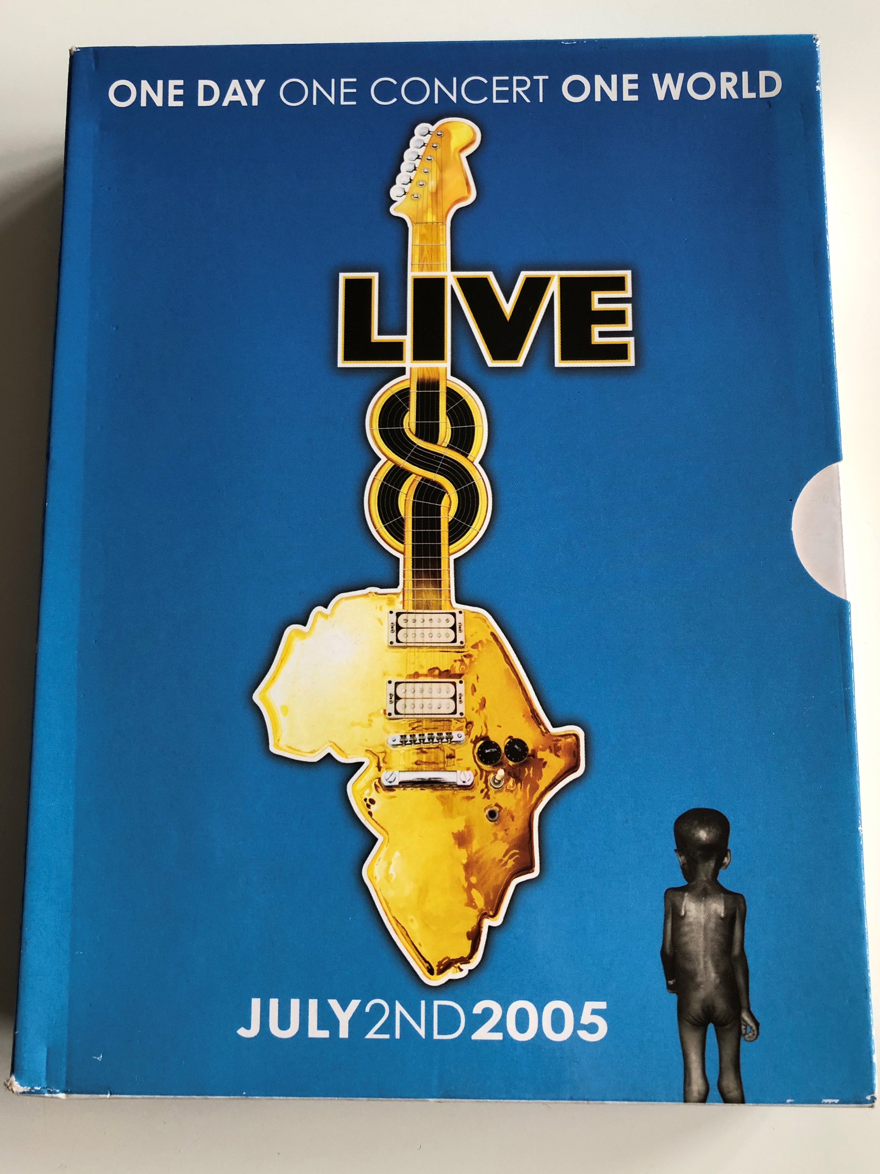 Live 8 DVD July 2nd 2005 / The long Walk to Justice / 9 concerts - 1000  artists - 2 Million Spectators - Make Povert History / Paul Mccartney,  Coldplay, Elton John, Dido, Josh Groban, Alicia Keys / 4 DVD BOX -  bibleinmylanguage
