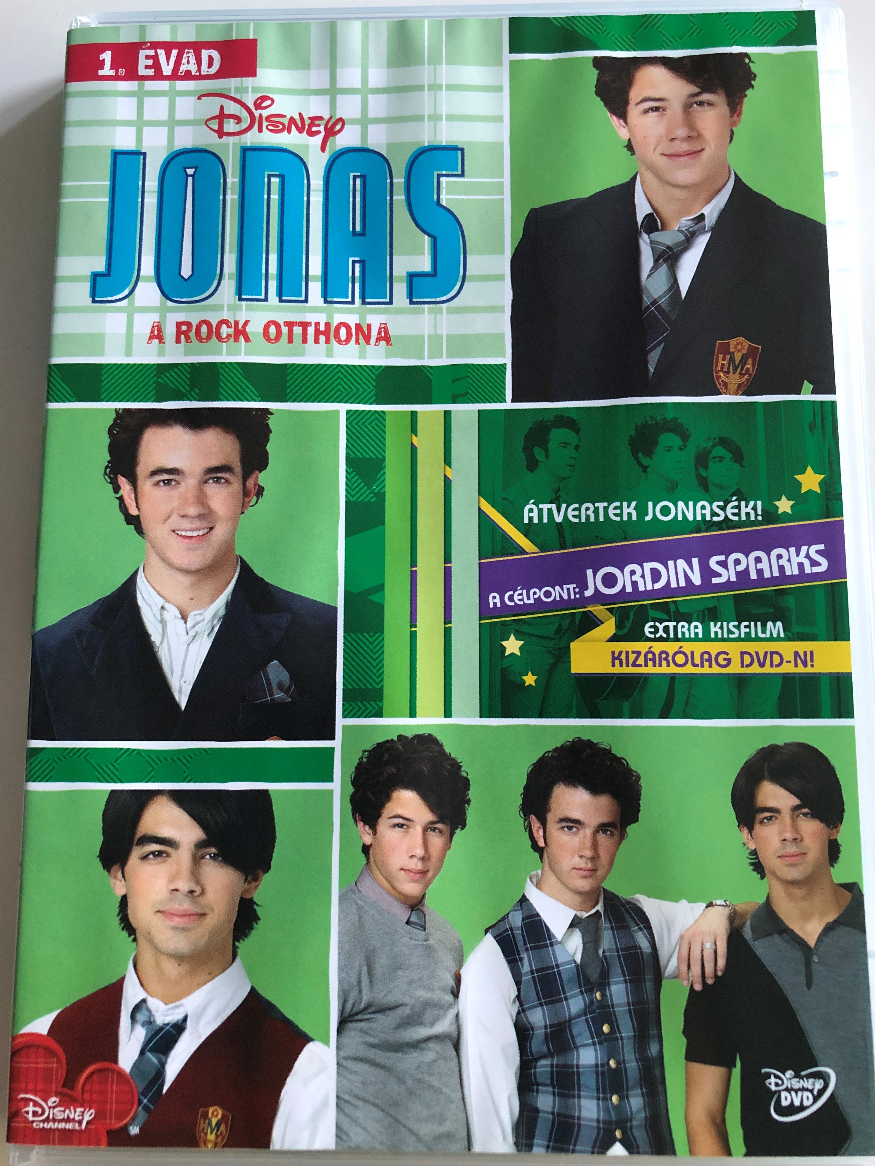 Jonas - Rock stars in the house Vol. 2 Season 1 DVD 2009 Jonas - A Rock  Otthona / Disney / Directed by Lev L. Spiro / Starring: Kevin Jonas, Joe  Jonas,