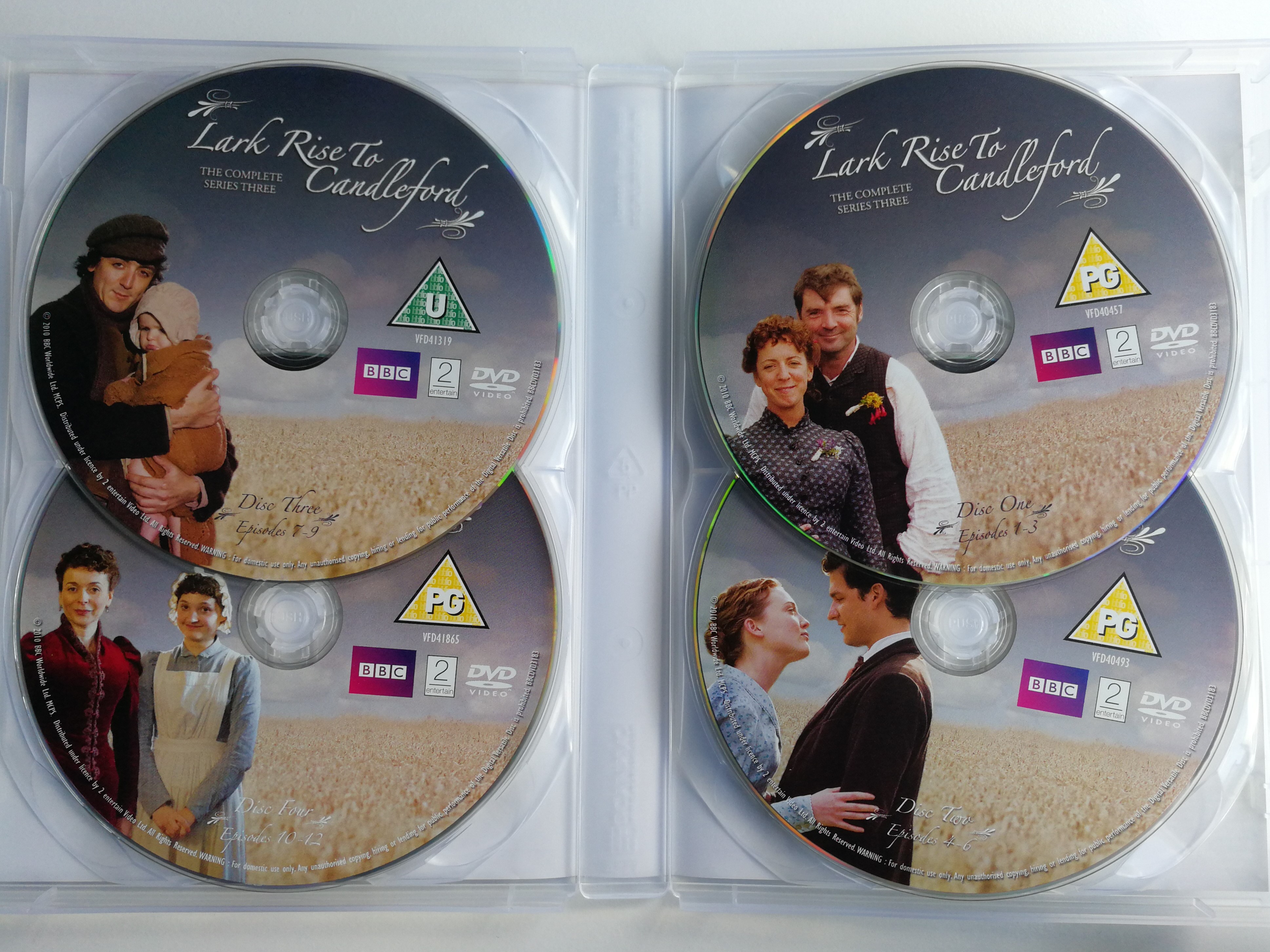 Lark Rise To Candleford DVD The Complete Series Three / 4 Disc Set BBC /  Directed by Sue Tully, Patrick Lau, David Tucker, Moira Armstrong, Paul  Seed, David Innes Edwards / From
