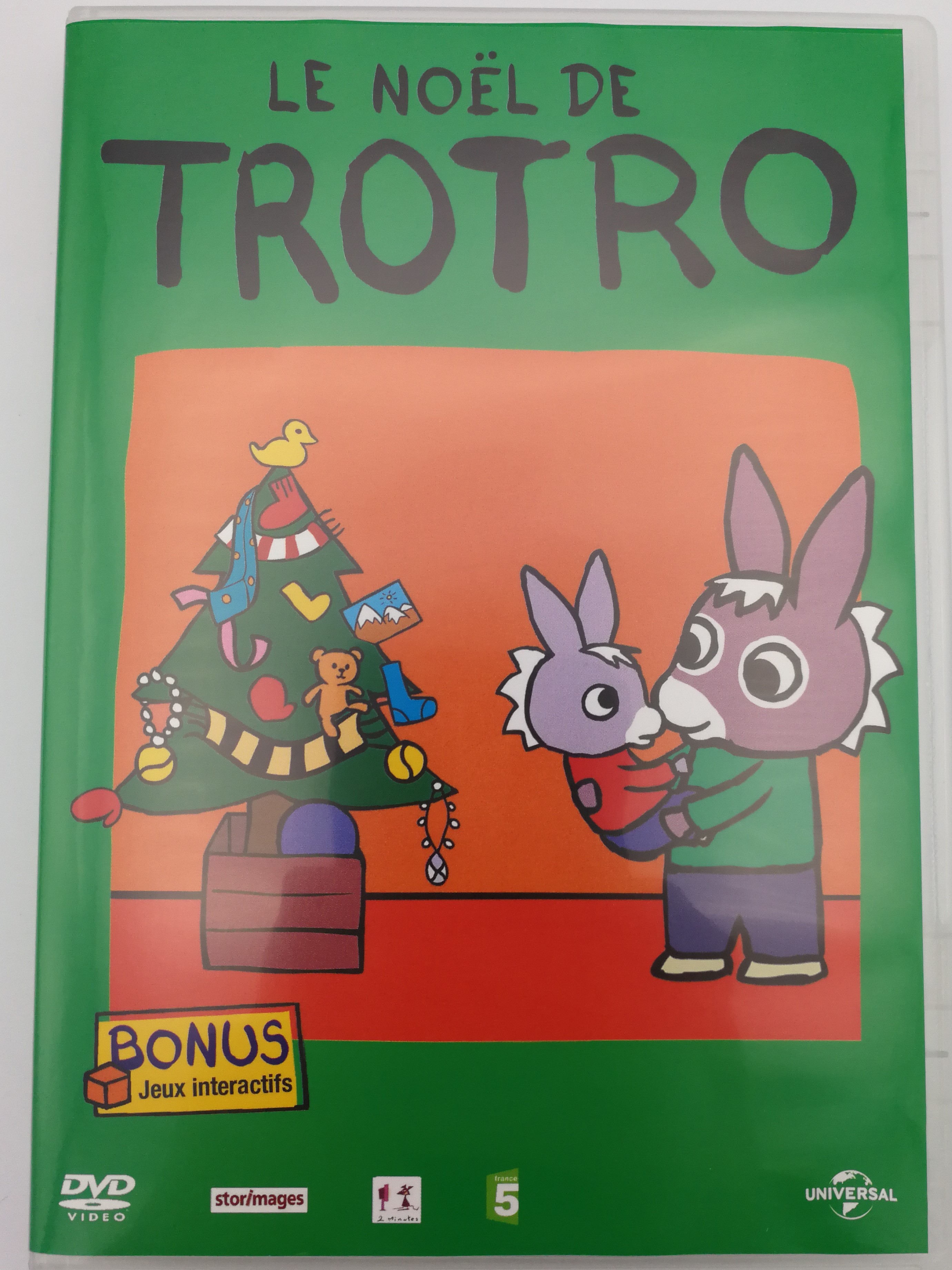 Le Noel de Trotro DVD 2004 / Bonus: Interacive Games - Jeux Interactifs /  Directed by Eric Cazes, Stephane Lezoray / French animated tv show / 13  episodes - Bible in My Language