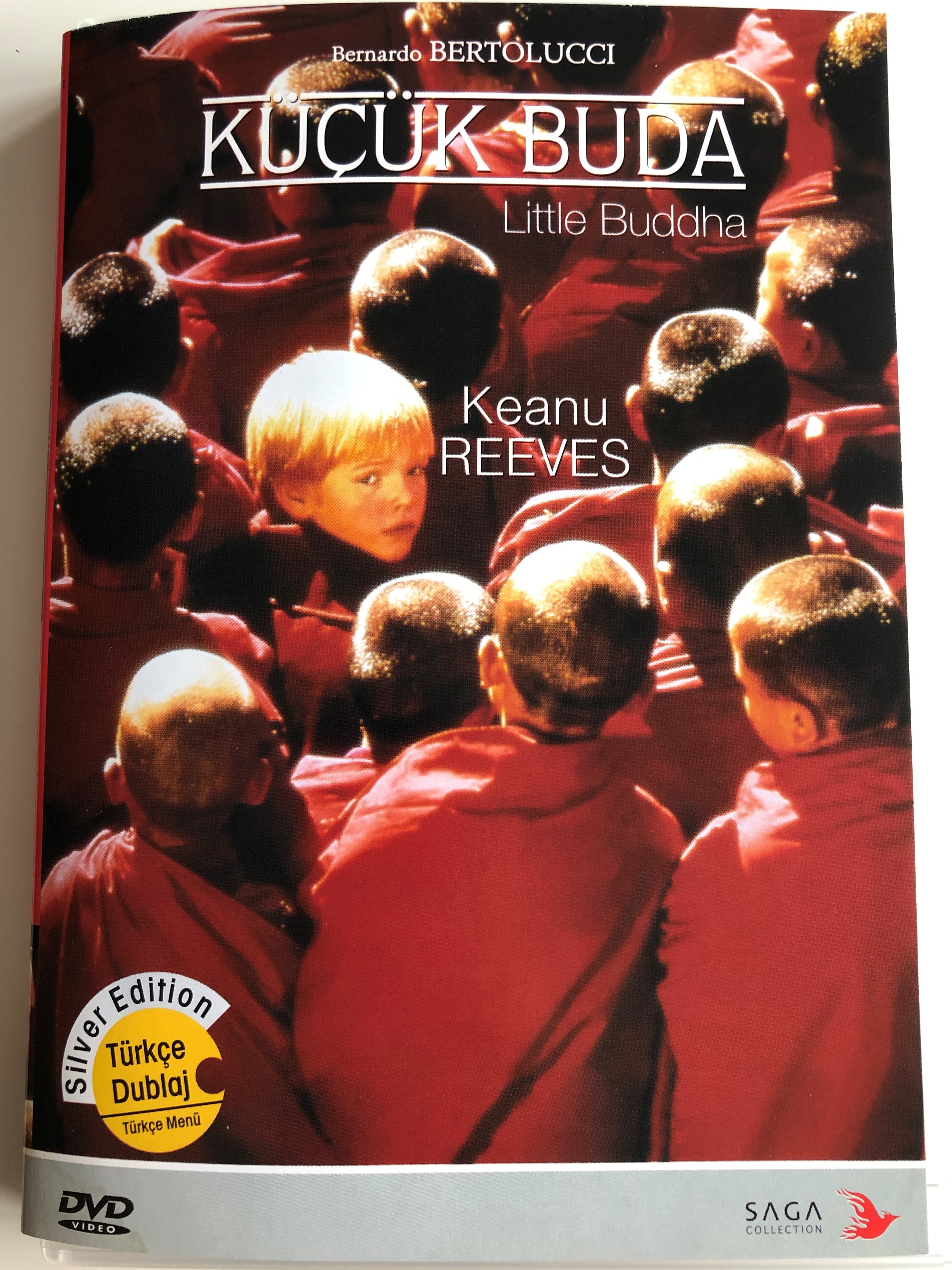 Little Buddha DVD 1993 Küçük Buda / Directed by Bernardo Bertolucci /  Starring: Keanu Reeves, Chris Isaak, Bridget Fonda, Alex Wiesendanger -  Bible in My Language