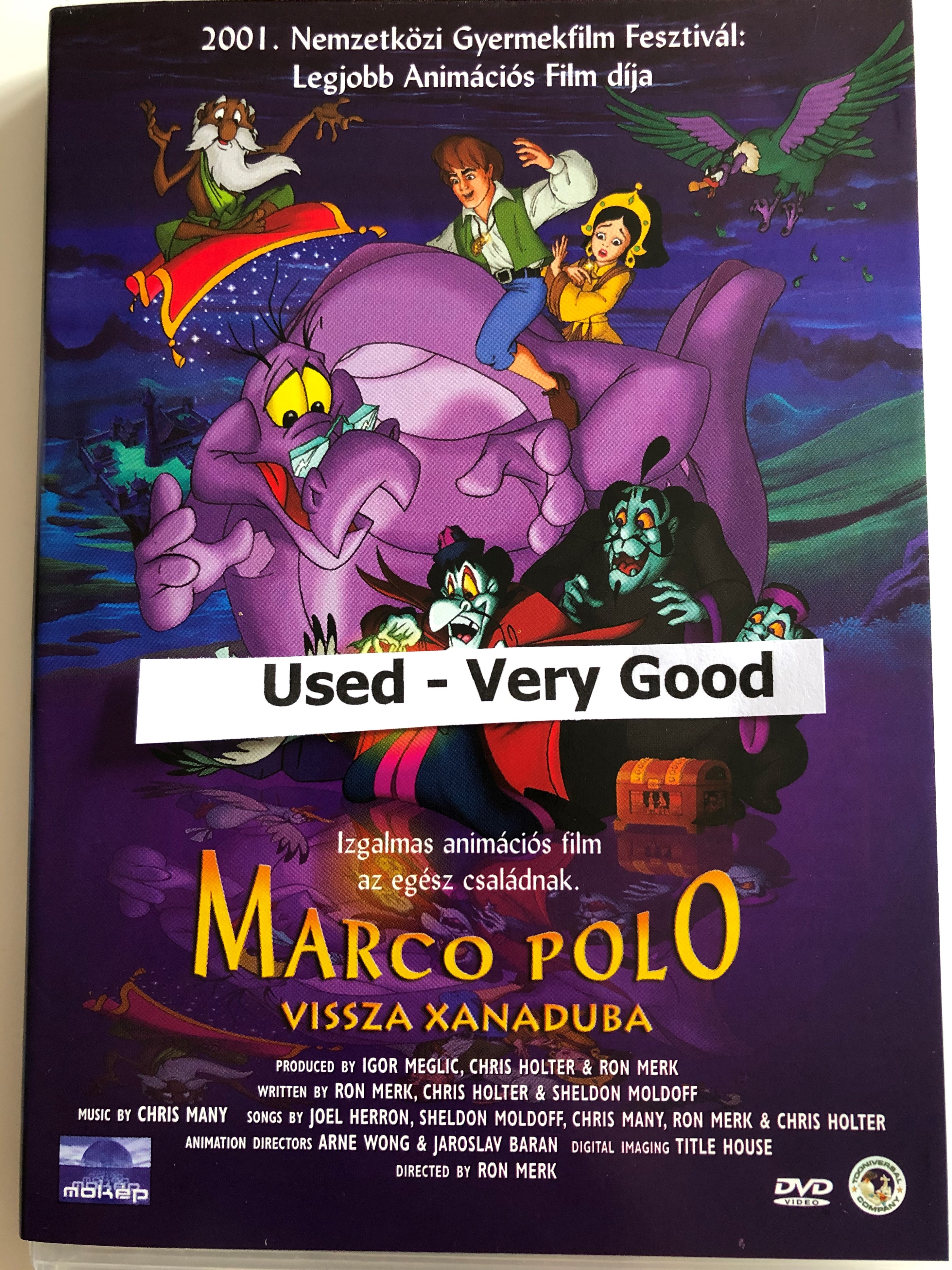 Marco Polo: Return to Xanadu DVD 2001 Marco Polo: Vissza Xanaduba /  Directed by Ron Merk / Starring: Paul Ainsley, Alan Altshuld, Nicholas  Gonzalez - Bible in My Language