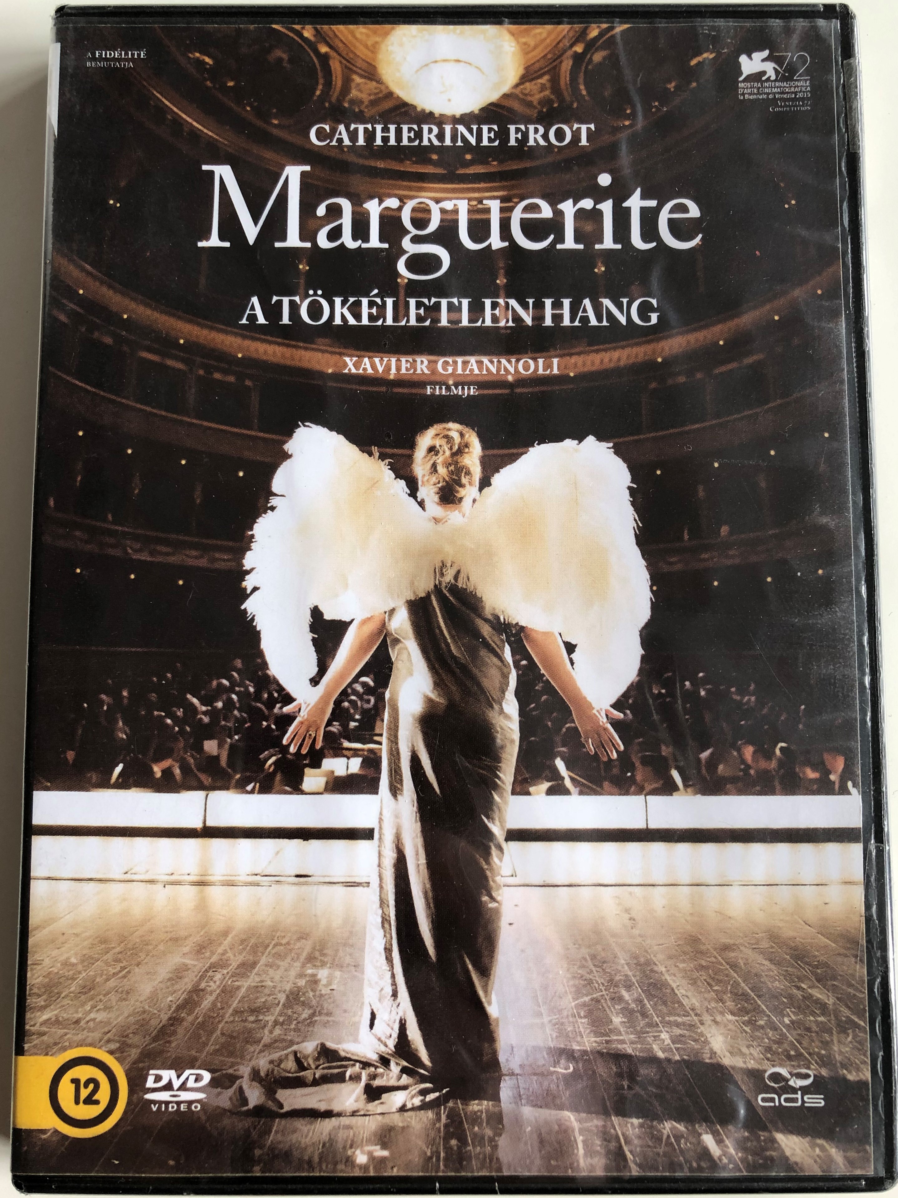 Marguerite DVD 2015 A tökéletlen hang / Directed by Xavier Giannoli /  Starring: Catherine Frot, André Marcon, Denis Mpunga - bibleinmylanguage