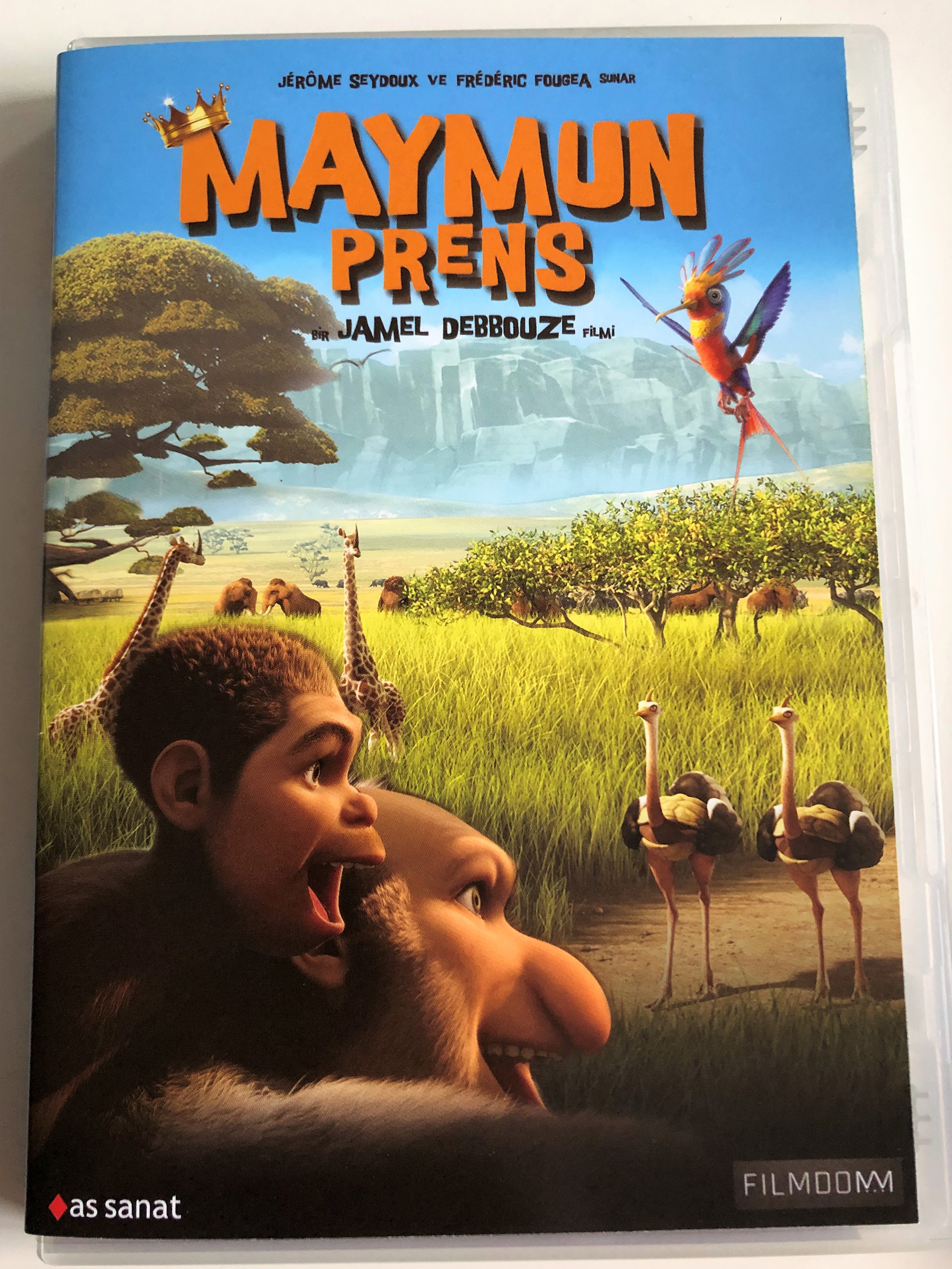 Maymun Prens DVD 2015 Pourquoi J'ai Pas Mangé Mon Père / Animal Kingdom:  Let's Go Ape / Directed by Jamel Debbouze / Written by Jérome Seydoux,  Frédéric Fougea / Animasyon / Animated