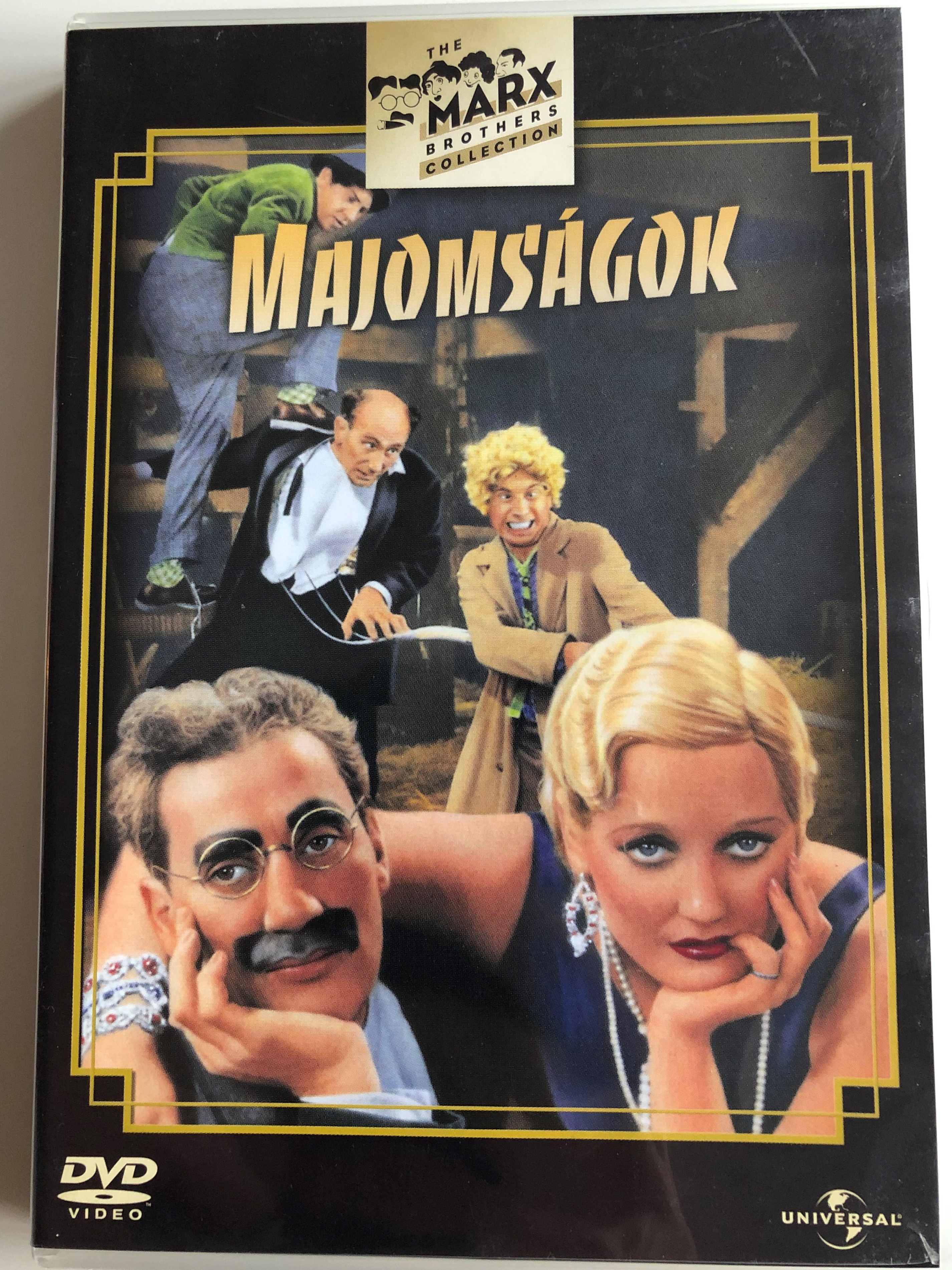 Monkey Business DVD 1931 Majomságok / Directed by Norman Z. McLeod /  Starring: Groucho Marx, Harpo Marx, Chico Marx, Zeppo Marx -  bibleinmylanguage