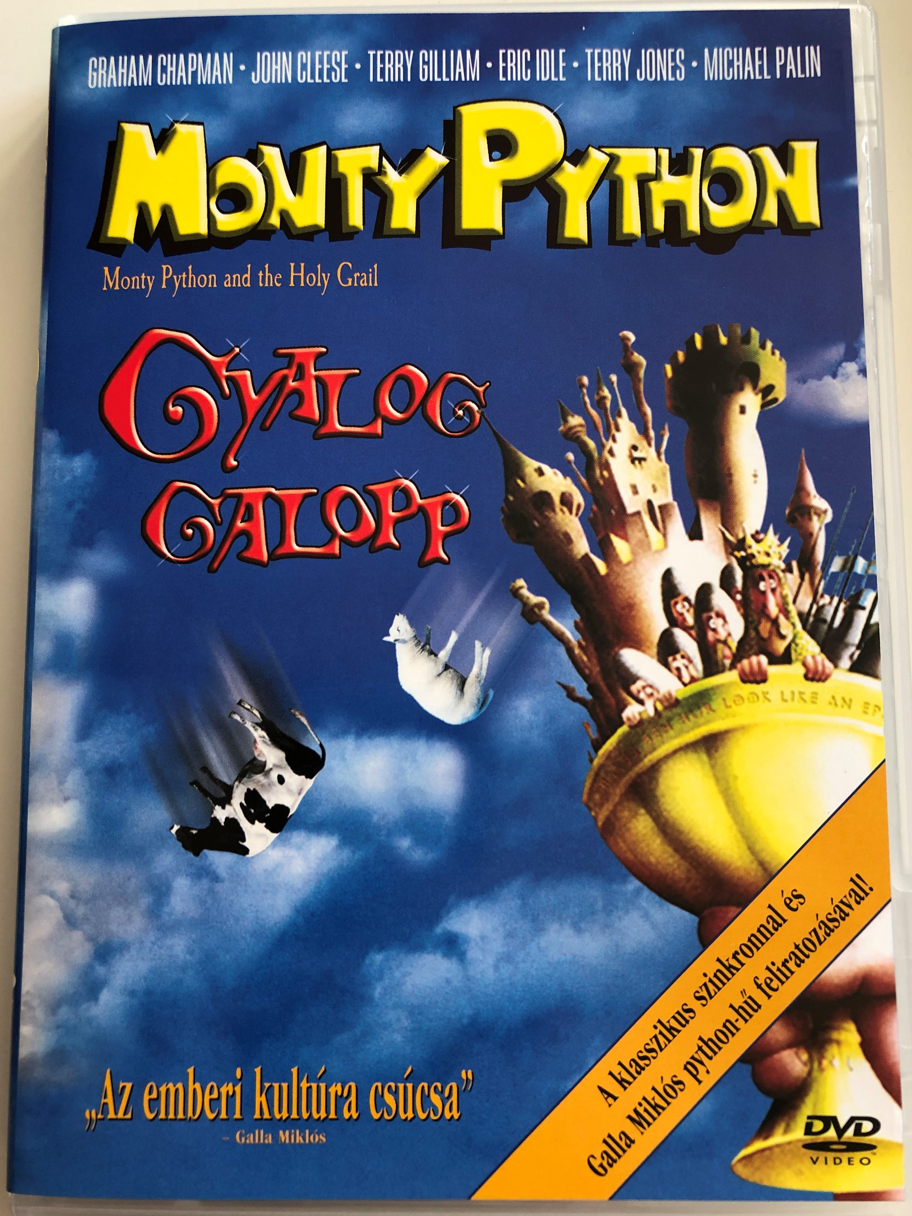 Monty Python and the Holy Grail DVD Monty Python Gyalog Galopp / Directed  by Terry Gilliam, Terry Jones / Starring: Graham Chapman, John Cleese,  Terry Gilliam, Eric Idle, Terry Jones, Michael Palin - bibleinmylanguage