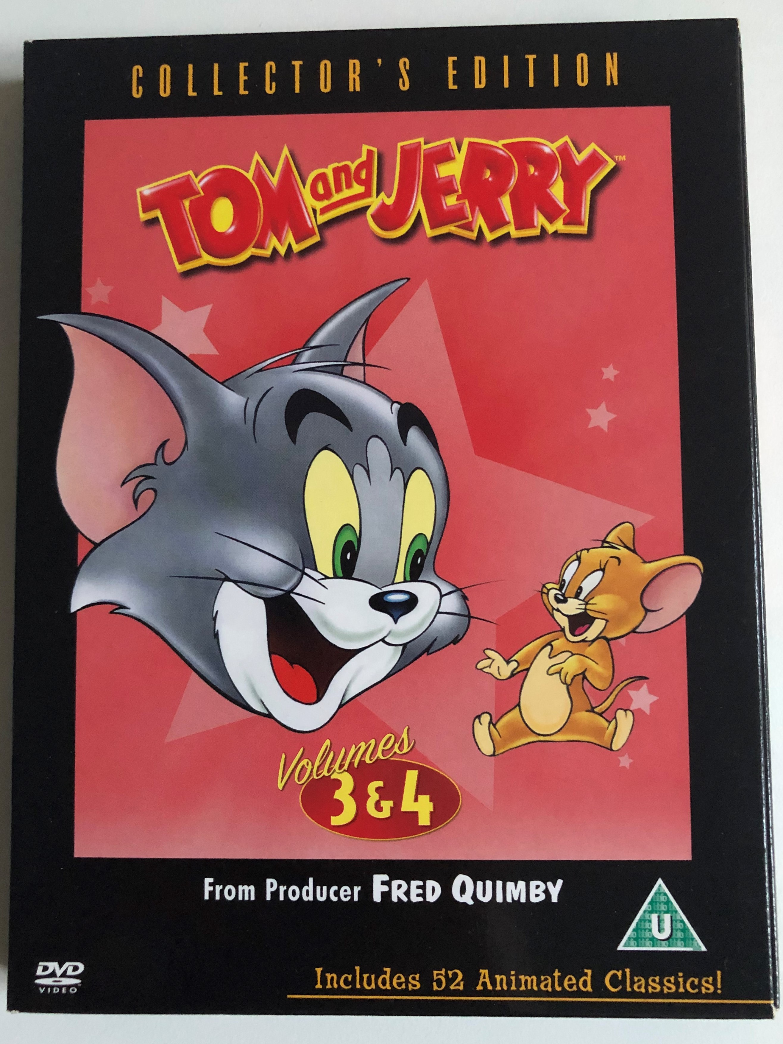 Tom and Jerry - Volumes 3 & 4 DVD Collector's Edition / Directed by William  Hanna, Joseph Barbera / Includes 52 Animated Classics! / Johann Mouse and  The Two Mouseketeers - Bible in My Language