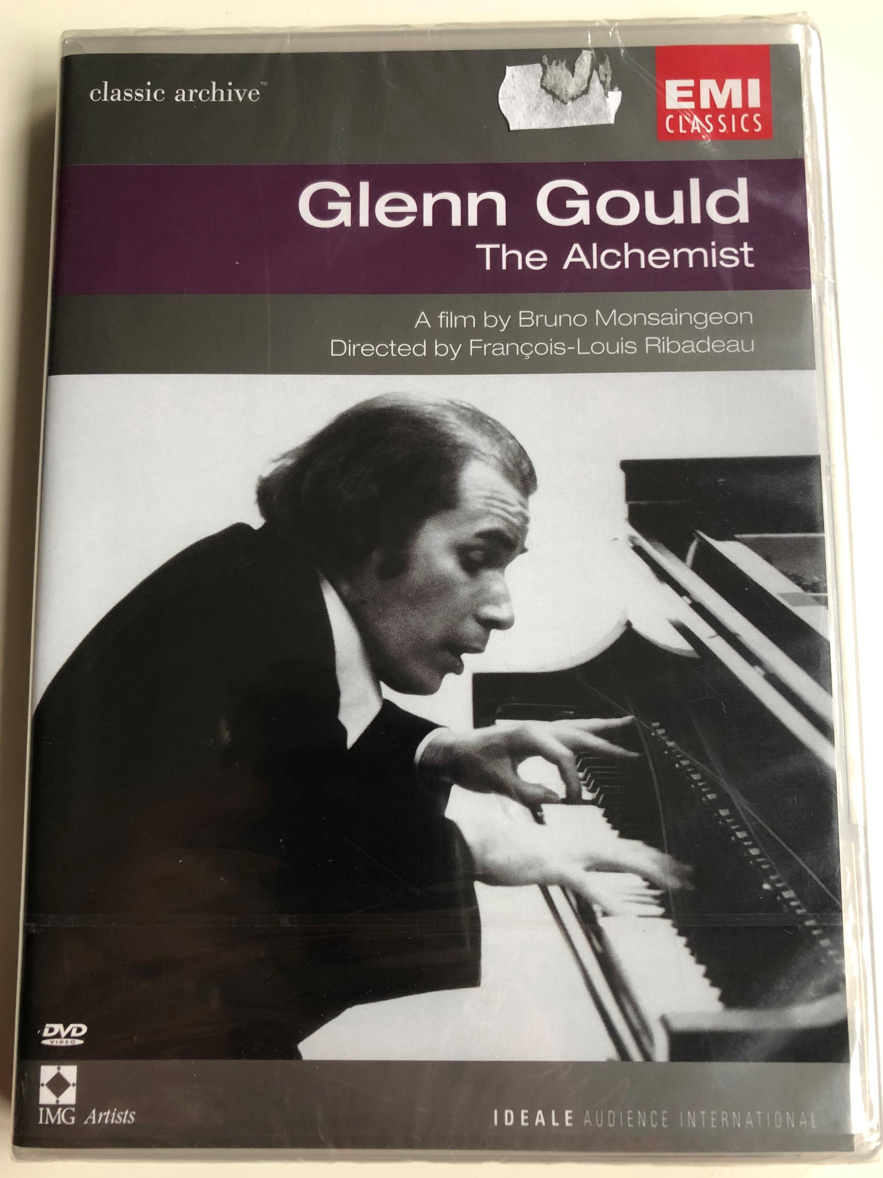 Glenn Gould - The Alchemist DVD A film by Bruno Monsaingeon / Directed by  Francois-Louis Ribadeau / Emi Classics Archive / Schoenberg suite Op. 25,  Byrd Galliard No.6, Berg - Sonata Op.1 / Filmed in Montreal -  bibleinmylanguage