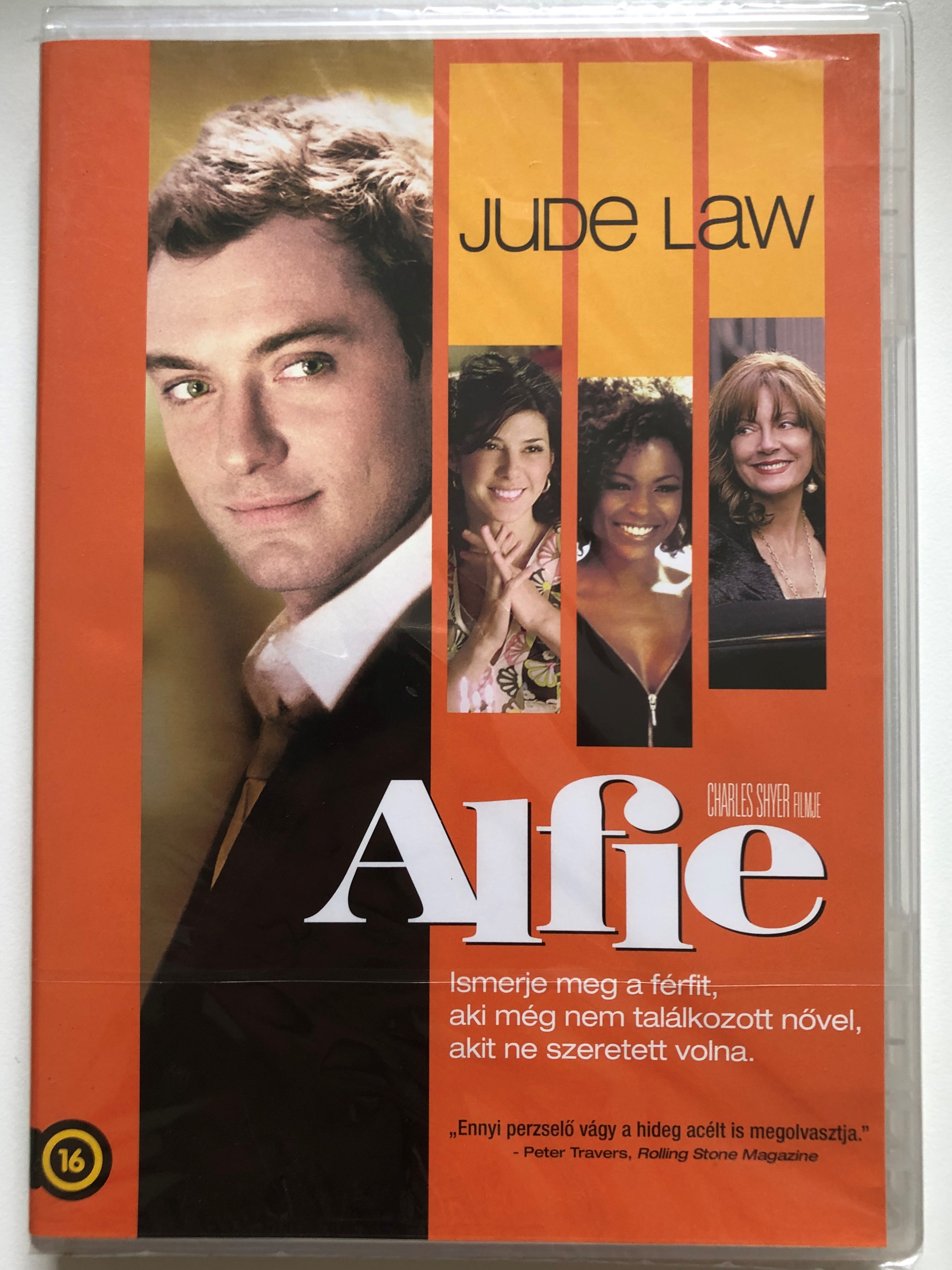Alfie DVD 2004 / Directed by Charles Shyer / Starring Jude Law, Marisa Tomei, Omar Epps, Nia Long