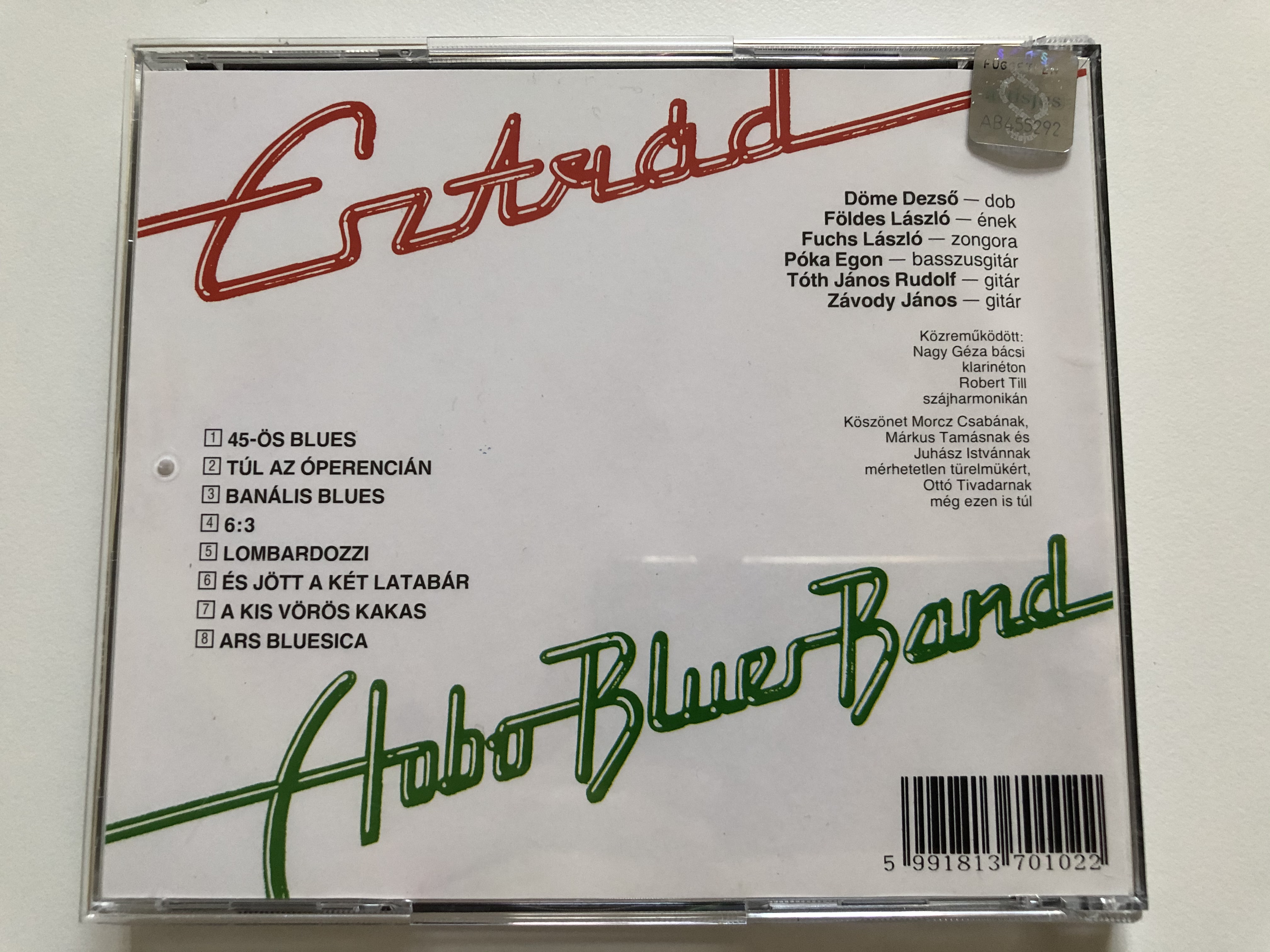 Esztrád - Hobo Blues Band / Mega Audio CD 1993 / HCD 37010 (93/M-076) -  Bible in My Language