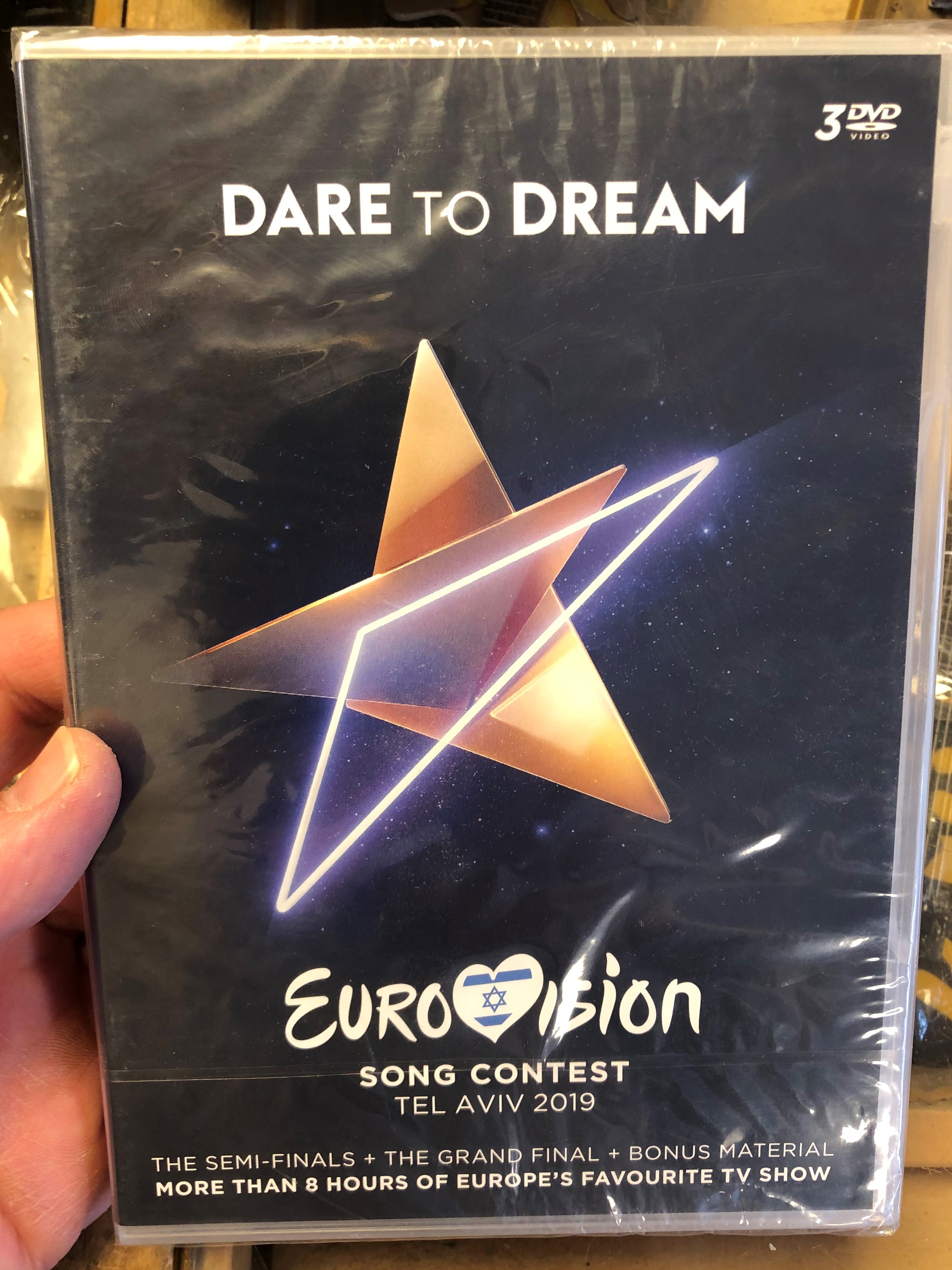 Dare to Dream 3DVD Eurovision Song Contest Tel Aviv 2019 / The Semi-Finals  - The Grand Final + Bonus / More than 8 Hours of Europe's favourite TV show  / UNI 7751454 - bibleinmylanguage