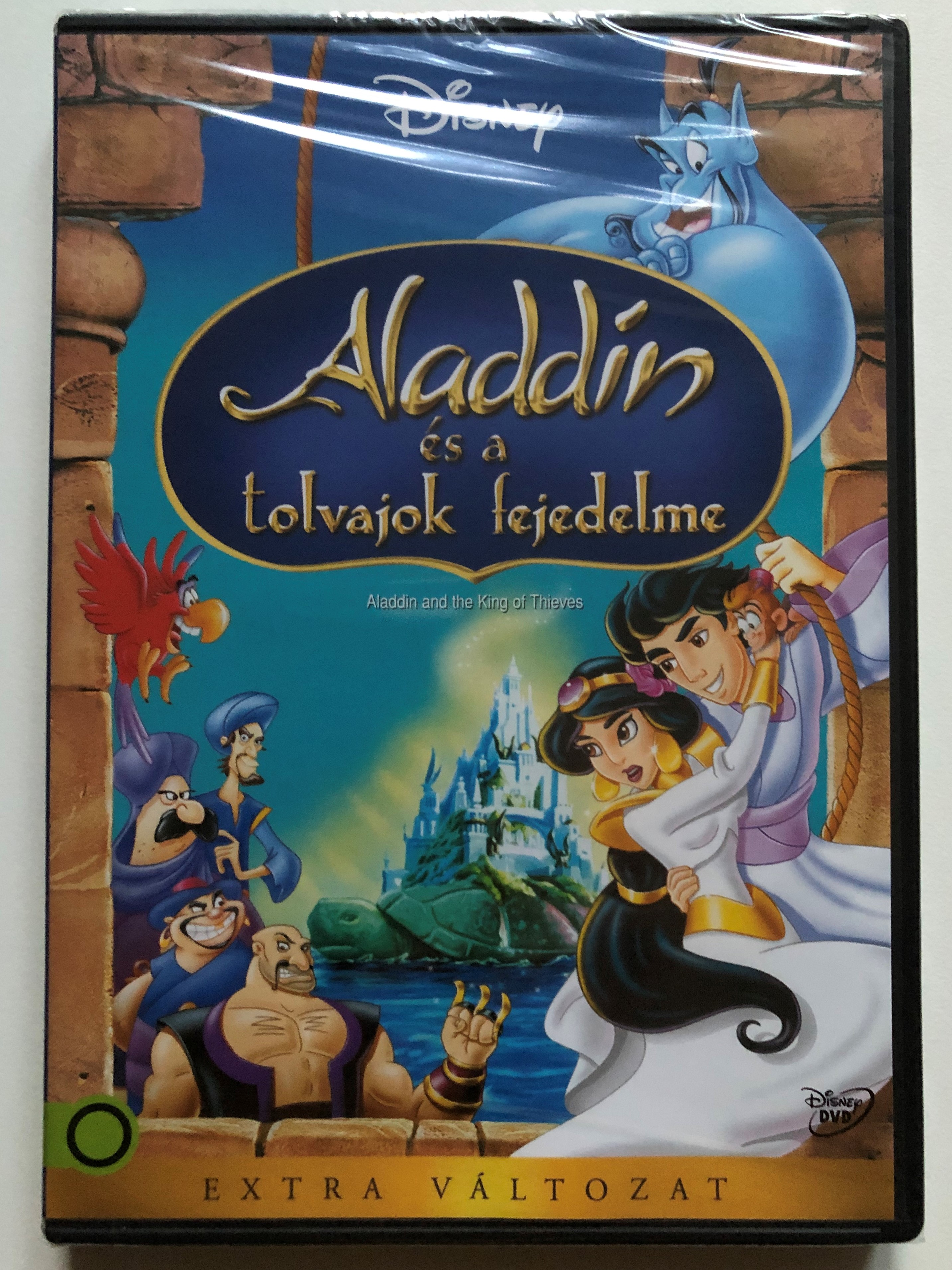 Aladdin and the King of Thieves (1996) DVD 2013 Aladdin és a tolvajok  fejedelme / Directed by Tad Stones / Starring: Scott Weinger, Robin  Williams, John Rhys-Davies, Gilbert Gottfried - Bible in My Language
