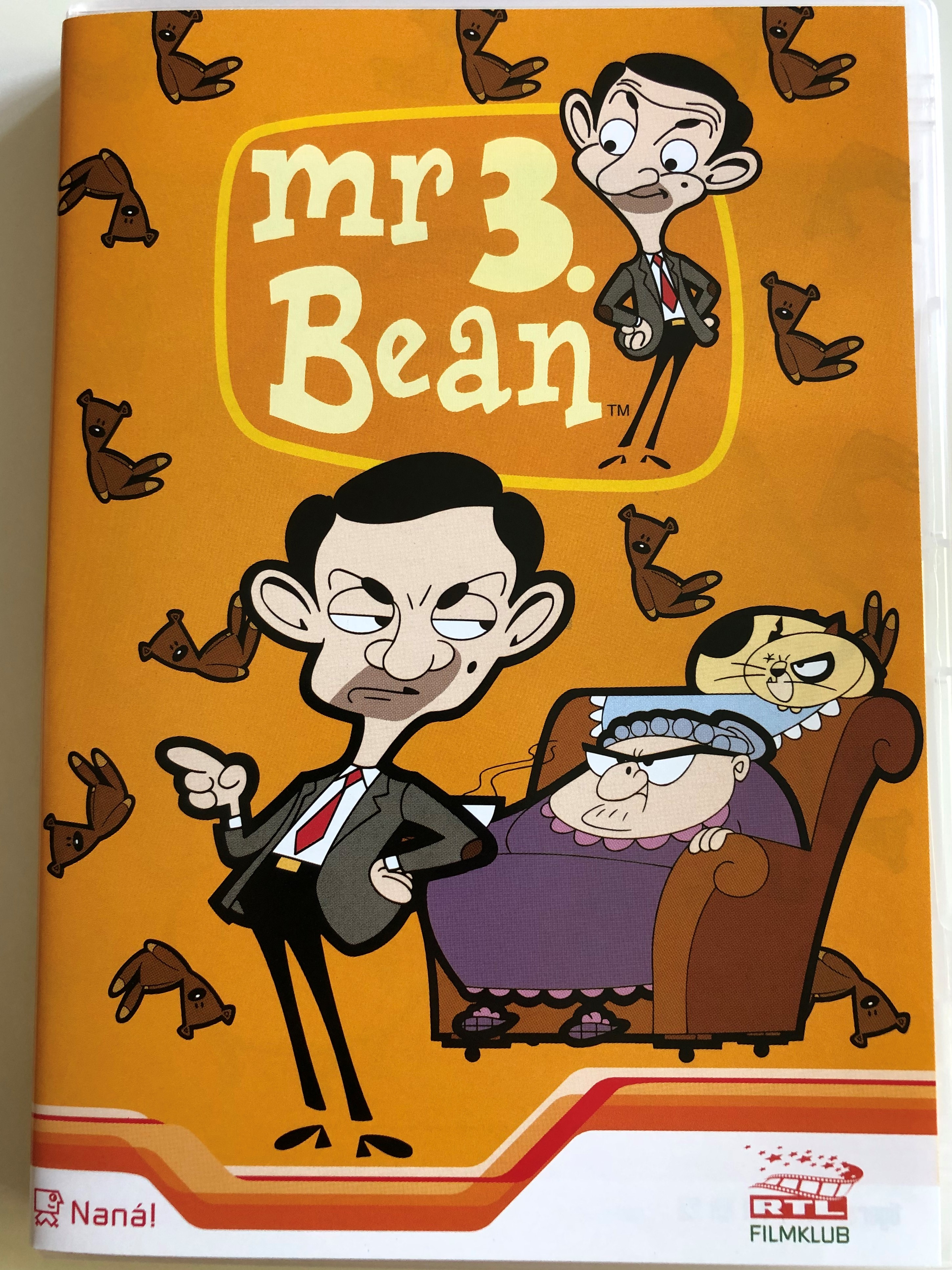 Mr. Bean - The Animated Adventures 3. DVD 2002 / 6 episodes on disc /  Hungarian Dub, uncut version - bibleinmylanguage