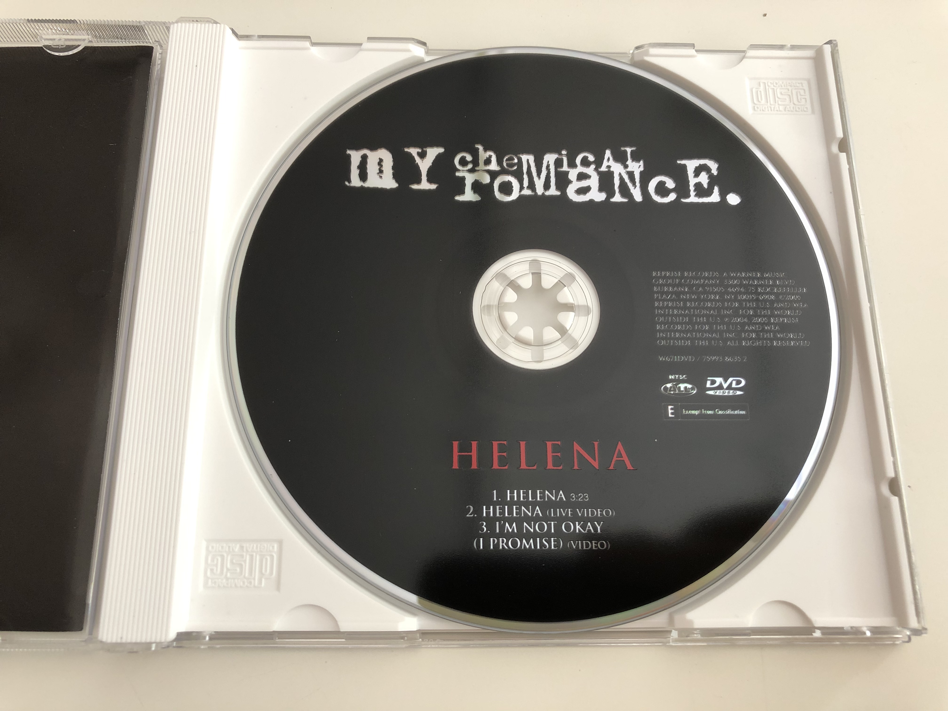 My Chemical Romance - Helena DVD 2005 / W671DVD Reprise Records -  bibleinmylanguage