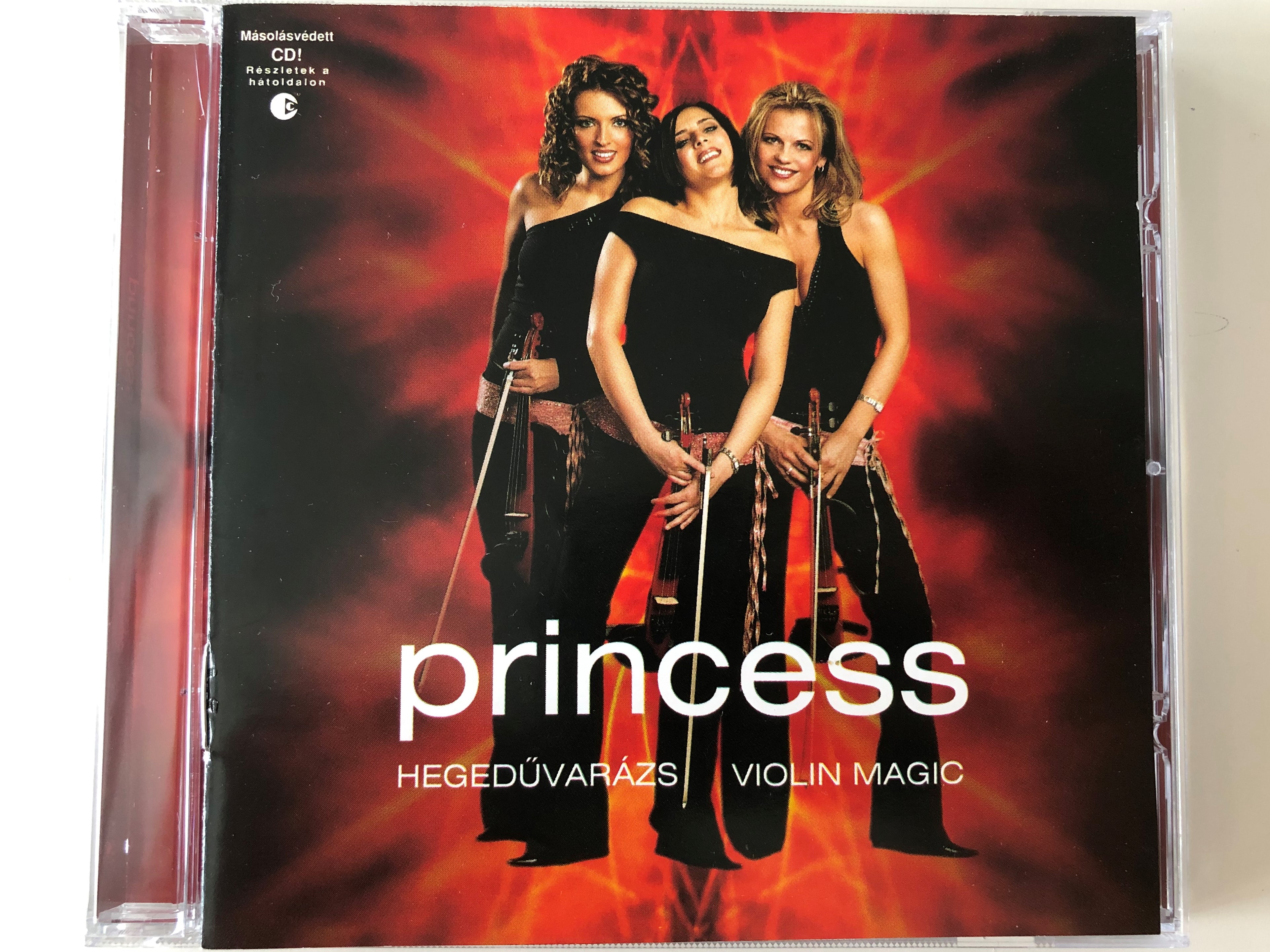 Princess ‎– Hegedűvarázs - Violin Magic / BMG Hungary ‎Audio CD 2003 / ...