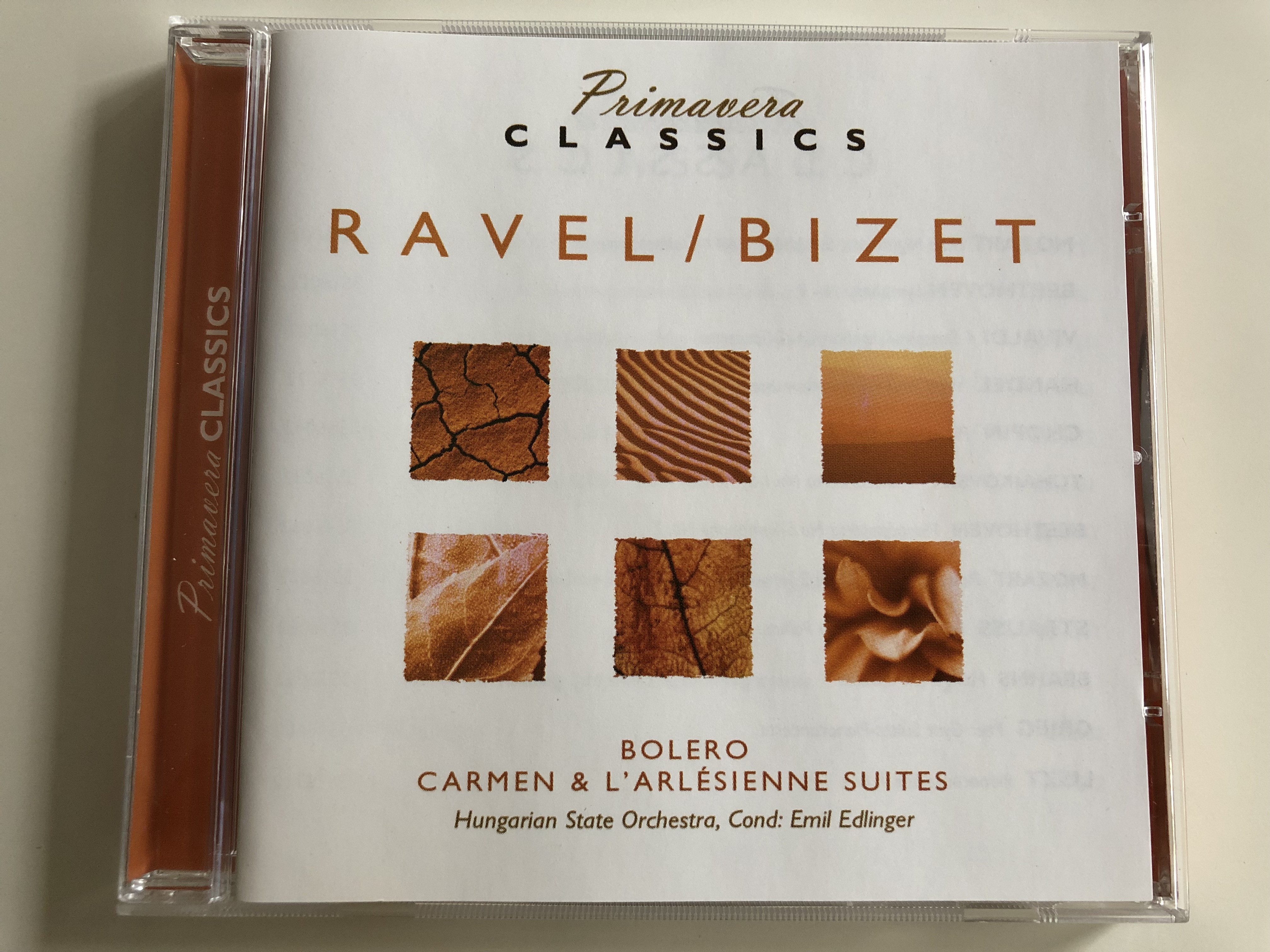 Ravel / Bizet / Bolero, Carmen & L'arlesienne Suites / Hungarian State  Orchestra / Conducted: Emil Edlinger / Primavera Classics Audio CD /  3516132 - bibleinmylanguage