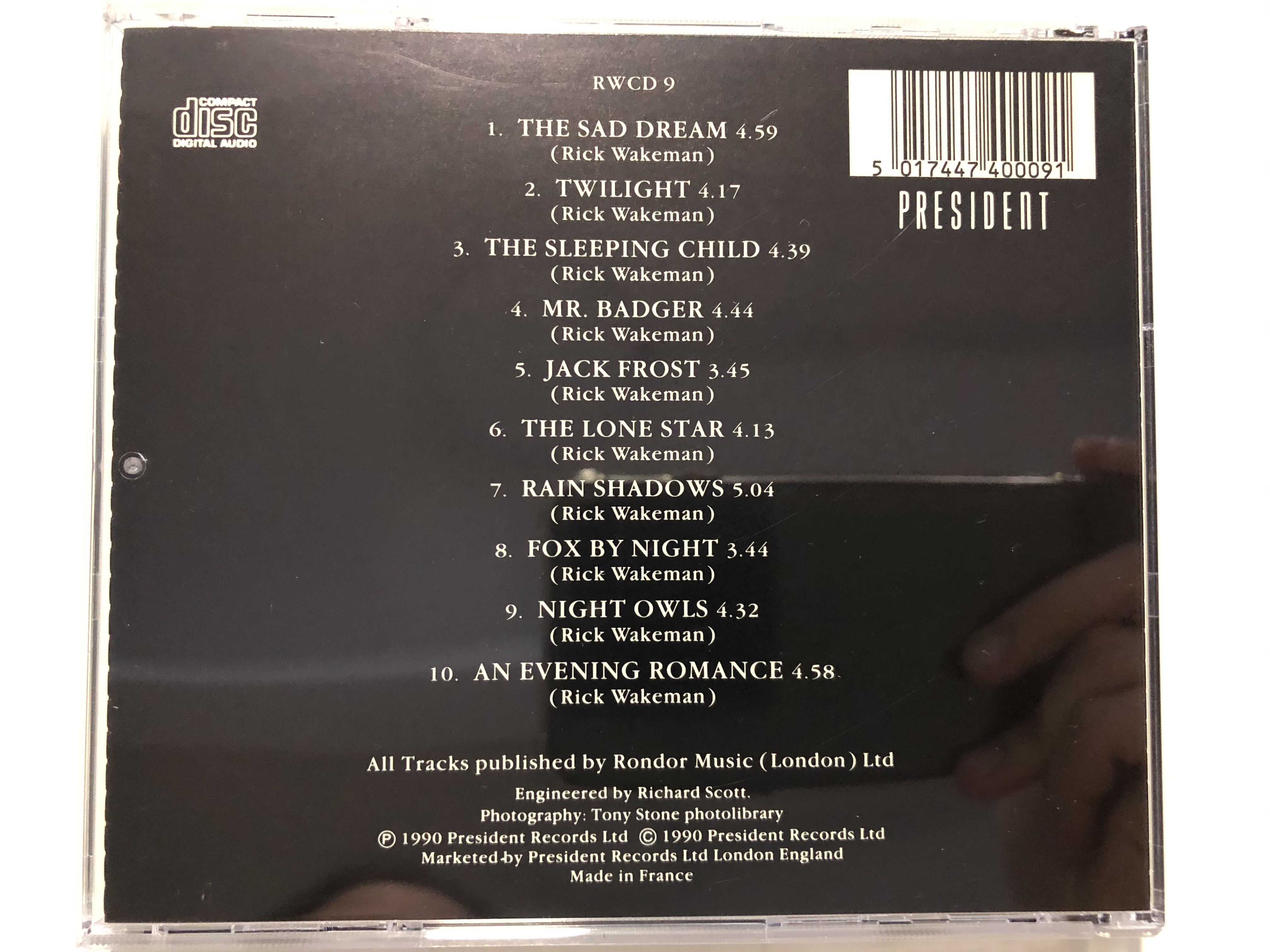 Rick Wakeman – Night Airs / The Rick Wakeman New Age Collection ...