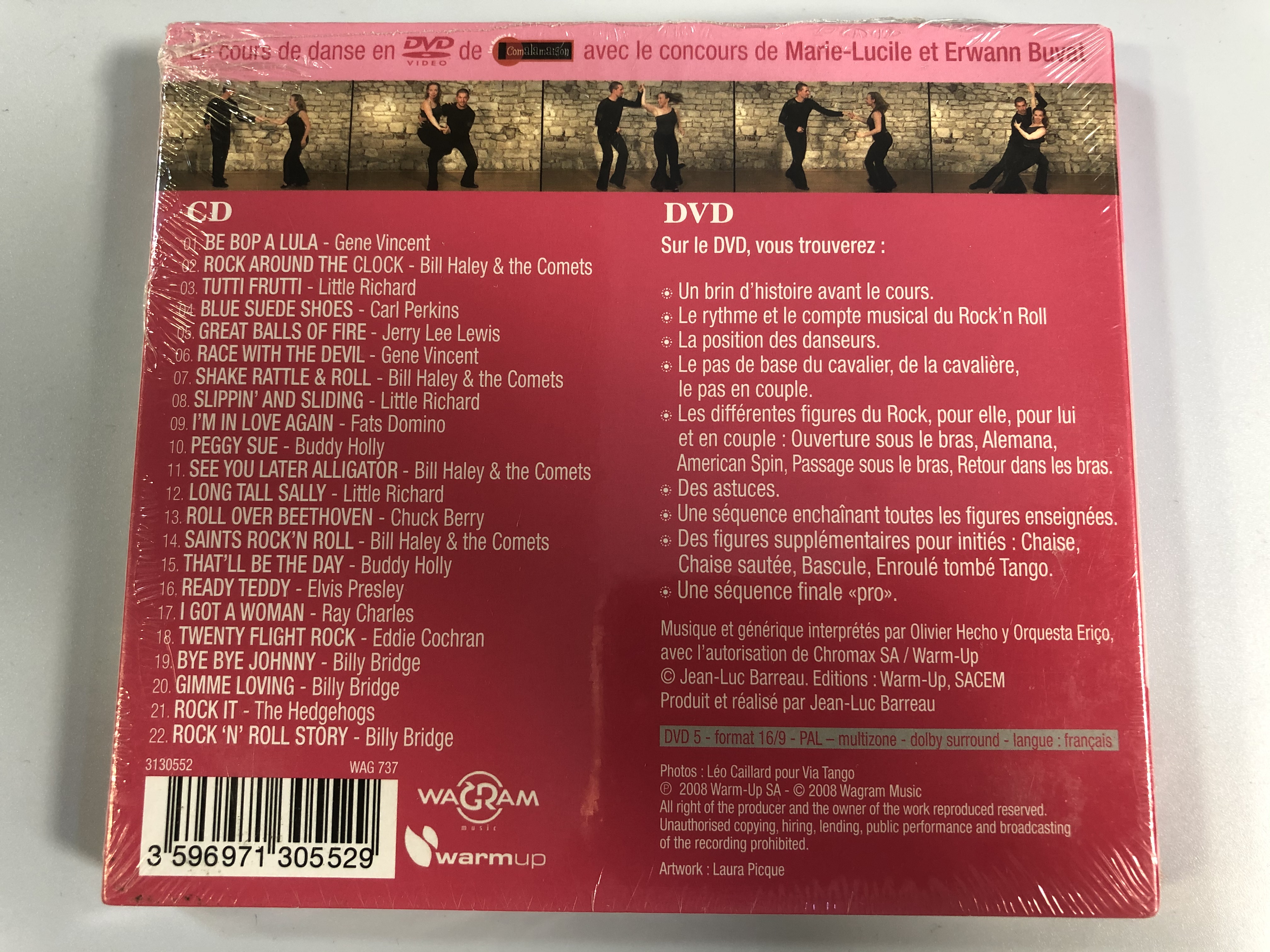 Rock'n'Roll - Collection Dansez! / Wagram Music Audio CD + DVD 2008 /  3130552 - bibleinmylanguage