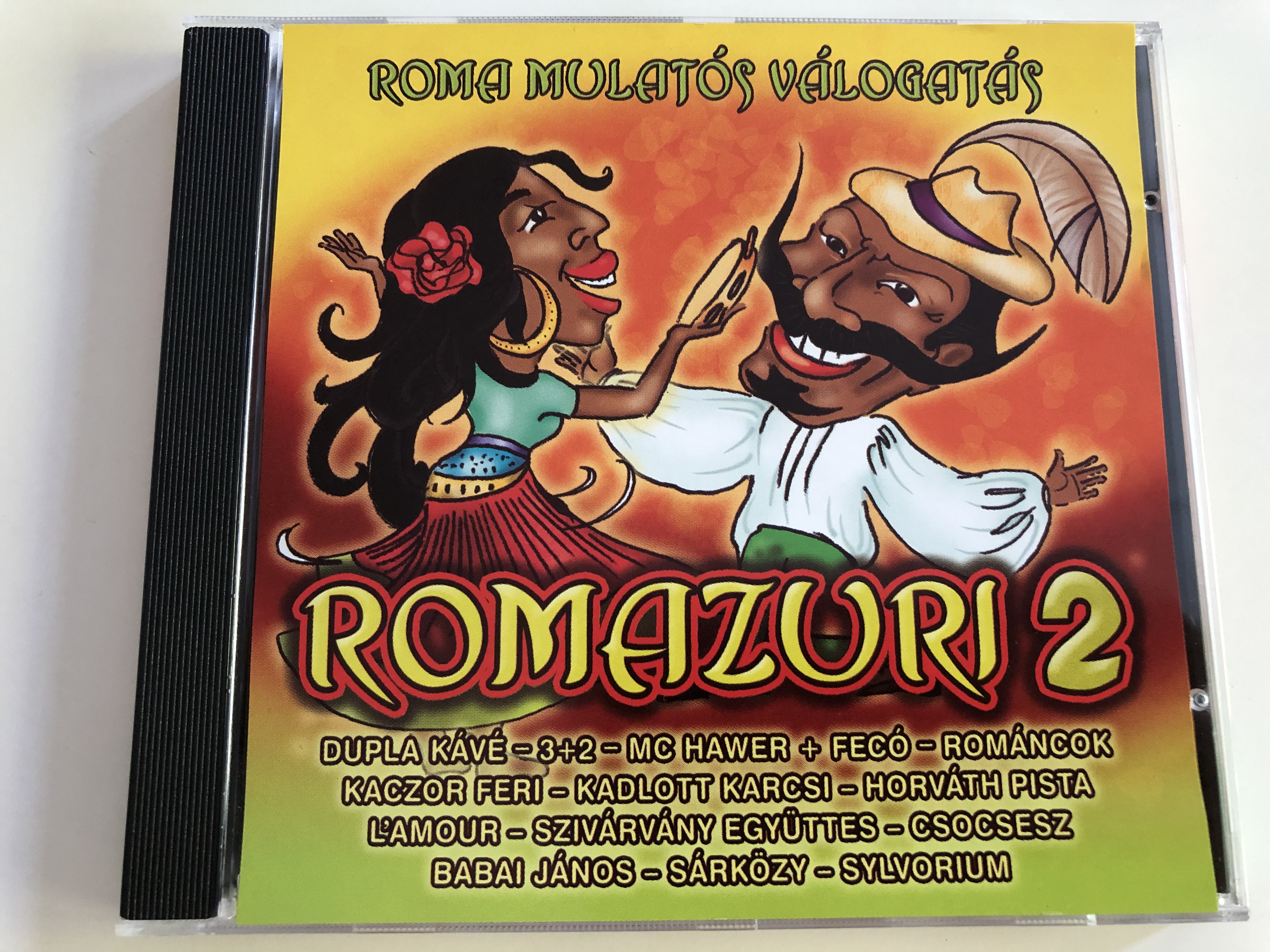 Romazuri 2 - Roma Mulatós Válogatás / Dupla kávé, 3+2, MC hawer, Horváth  Pista, Szivárvány együttes, Sárközy, Sylvorium / Audio CD 2005 / CD 520-2 -  bibleinmylanguage