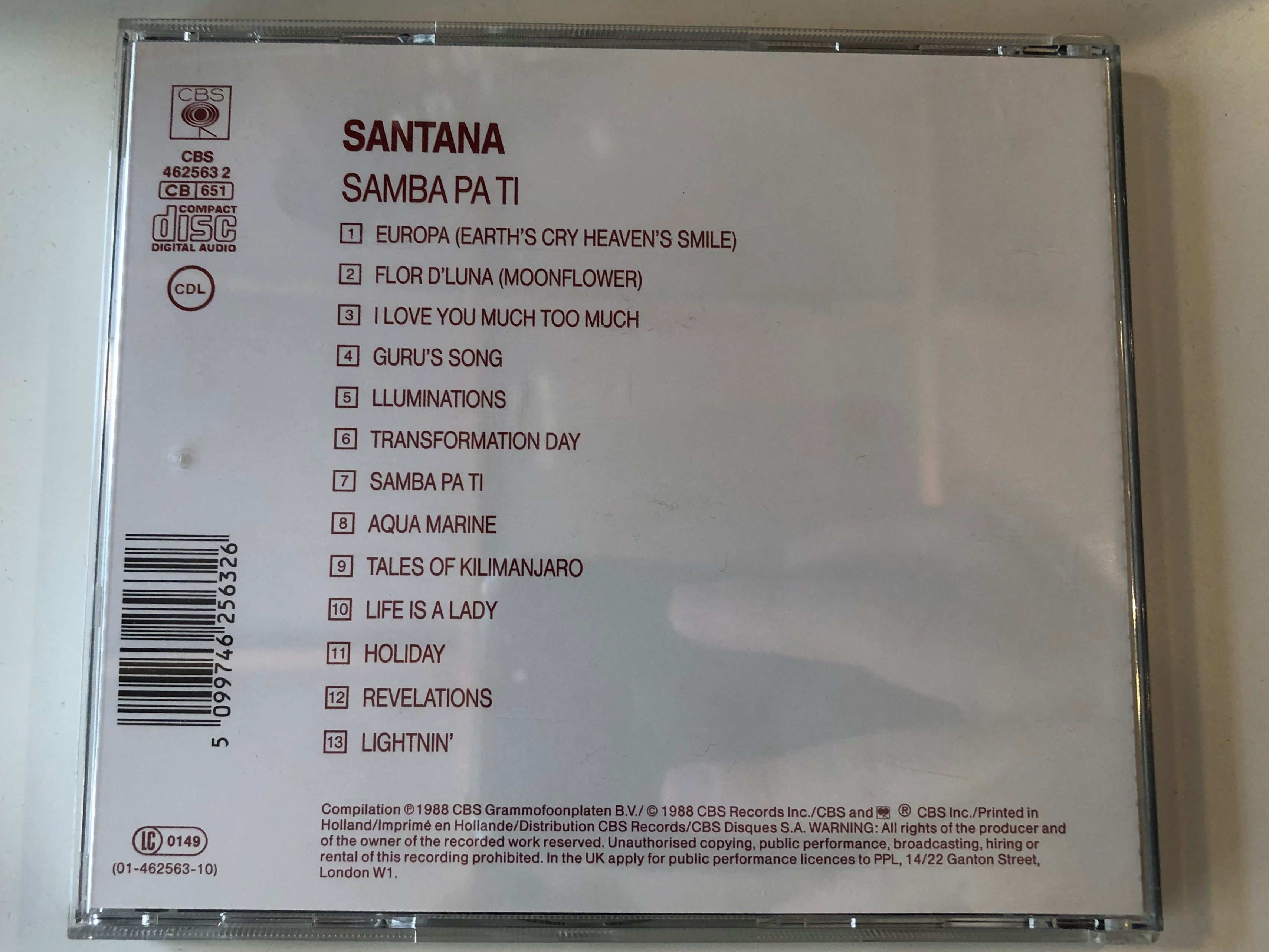 santana-samba-pa-ti-including-europa-earth-s-cry-heaven-s-smile-guru-s-song-illuminations-samba-pa-ti-aqua-marine-tales-of-kilimanjaro-life-is-a-lady-cbs-audio-cd-1988-cbs-462563.jpg