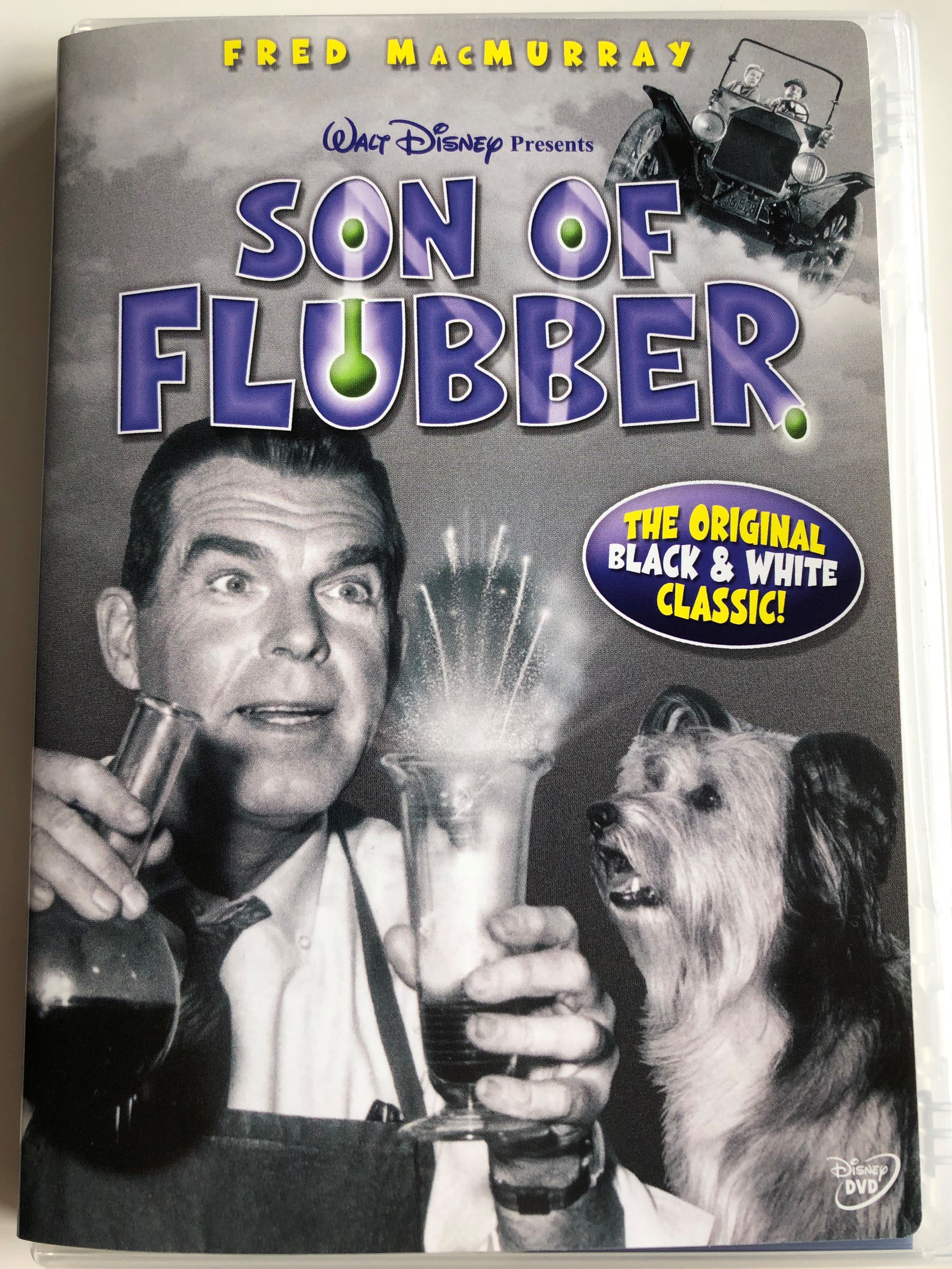 Son of Flubber DVD 1963 / Directed by Robert Stevenson / Starring Fred  MacMurray, Nancy Olson, Keenan Wynn / Original Black & White Classic / 2004  Release - Bible in My Language