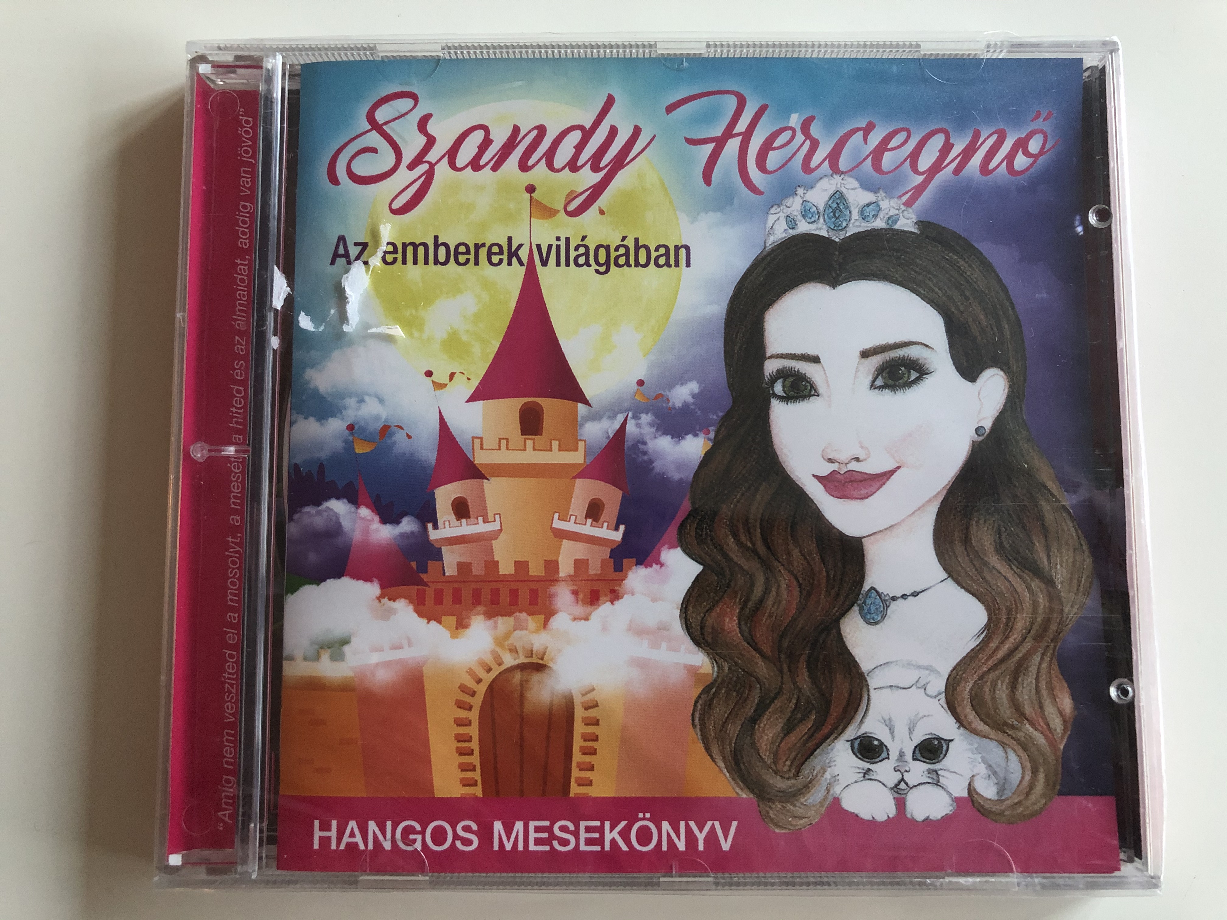 Szandy Hercegnő - Az Emberek Vilagaban / Hangos Mesekonyv / Frontline Audio  CD 2018 / FL051 / Nemec Mariann tollából, Székely Éva csodás grafikájával
