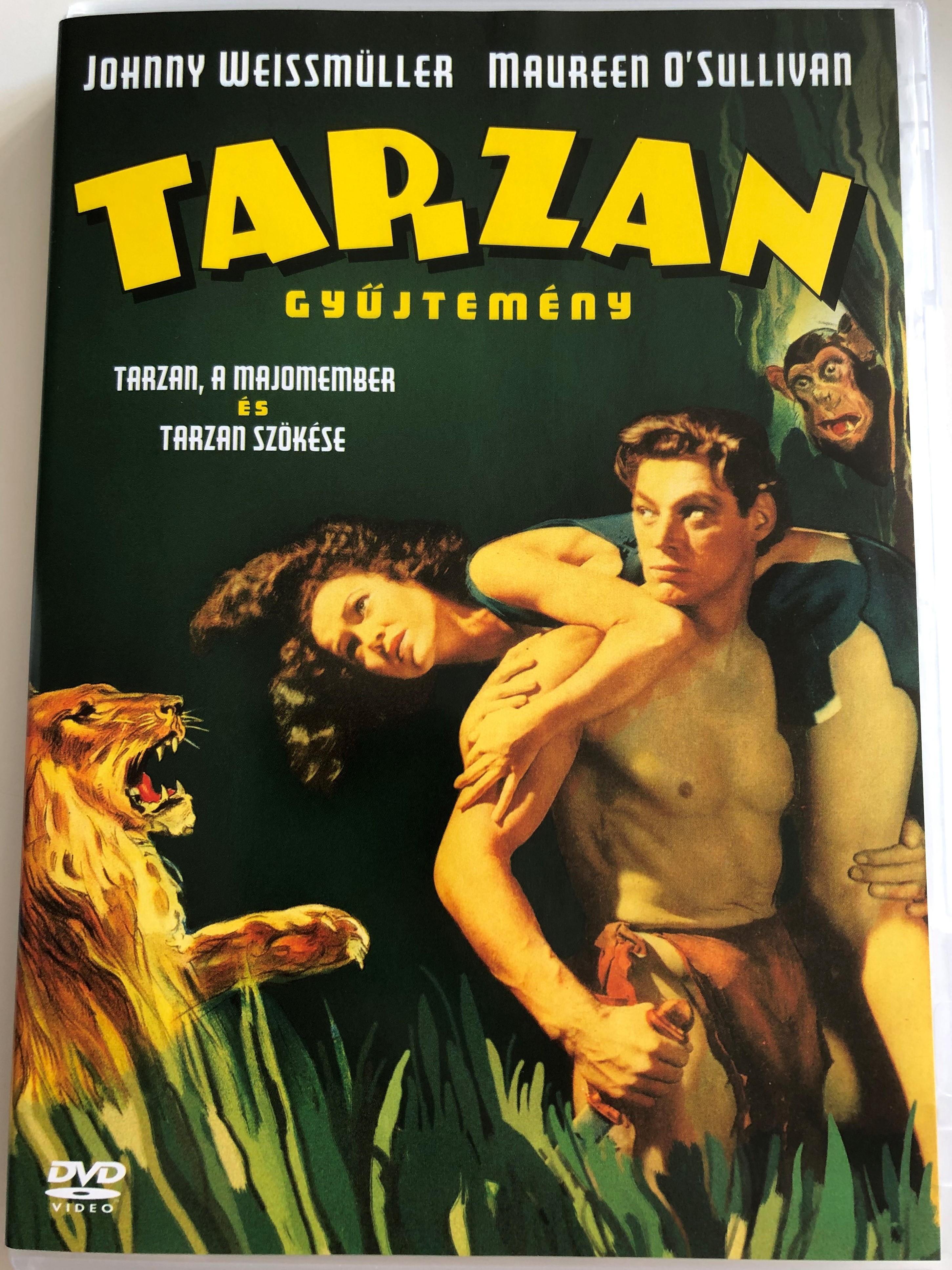 Tarzan Collection - Tarzan the ape man (1932) & Tarzan escapes (1936) DVD /  Tarzan Gyűjtemény / Tarzan a majomember, Tarzan szökése / Directed by W.S.  Van Dyke, Richard Thorpe / Starring: