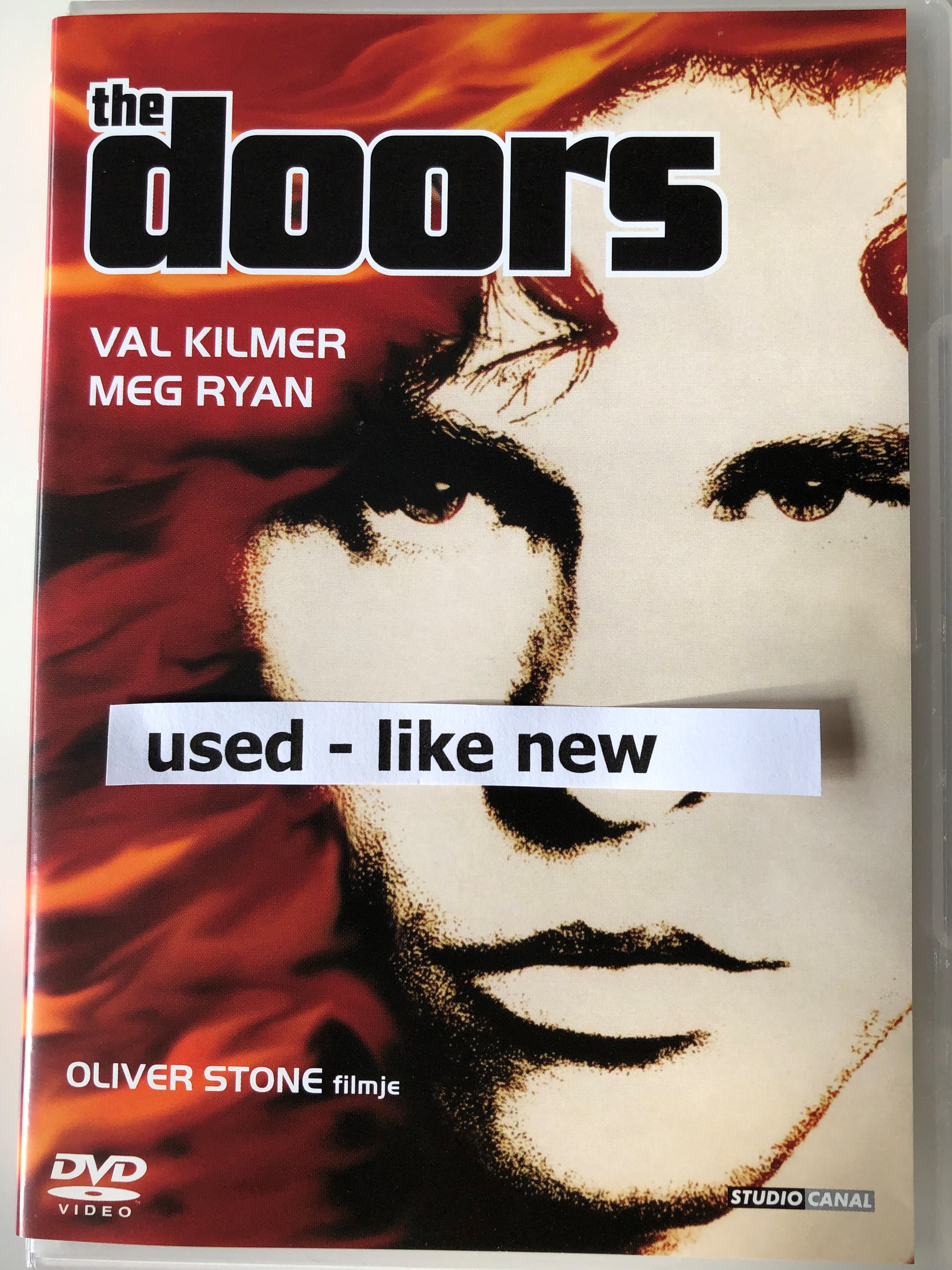 The Doors 1991 Dvd Directed By Oliver Stone Starring Val Kilmer Meg Ryan Biographical 