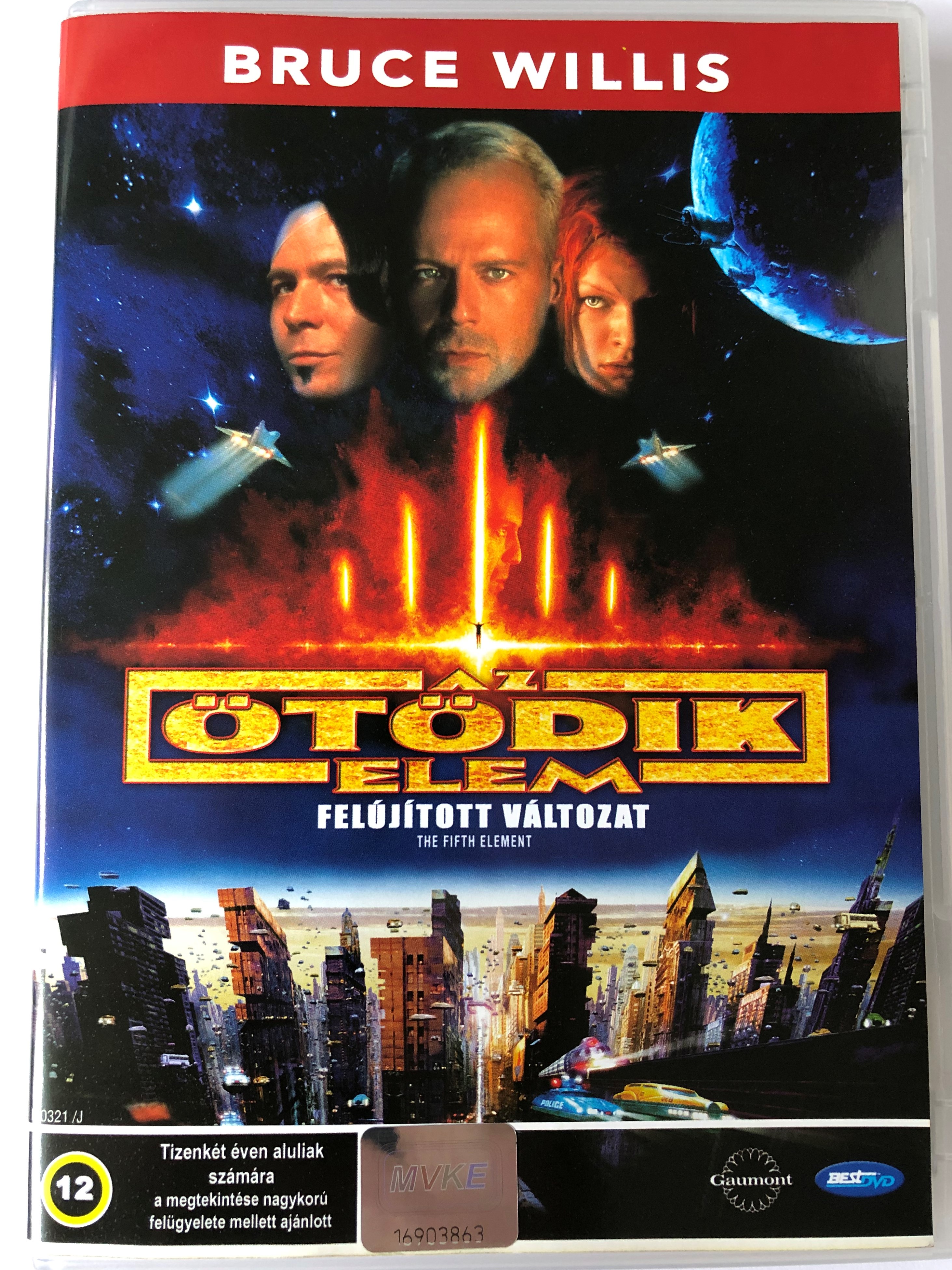 The Fifth Element DVD 1997 Az ötödik elem (Le Cinquième Élément) /  Remastered edition / Directed by Luc Besson / Starring: Bruce Willis, Milla  Jovovich, Gary Oldman, Ian Holm - bibleinmylanguage