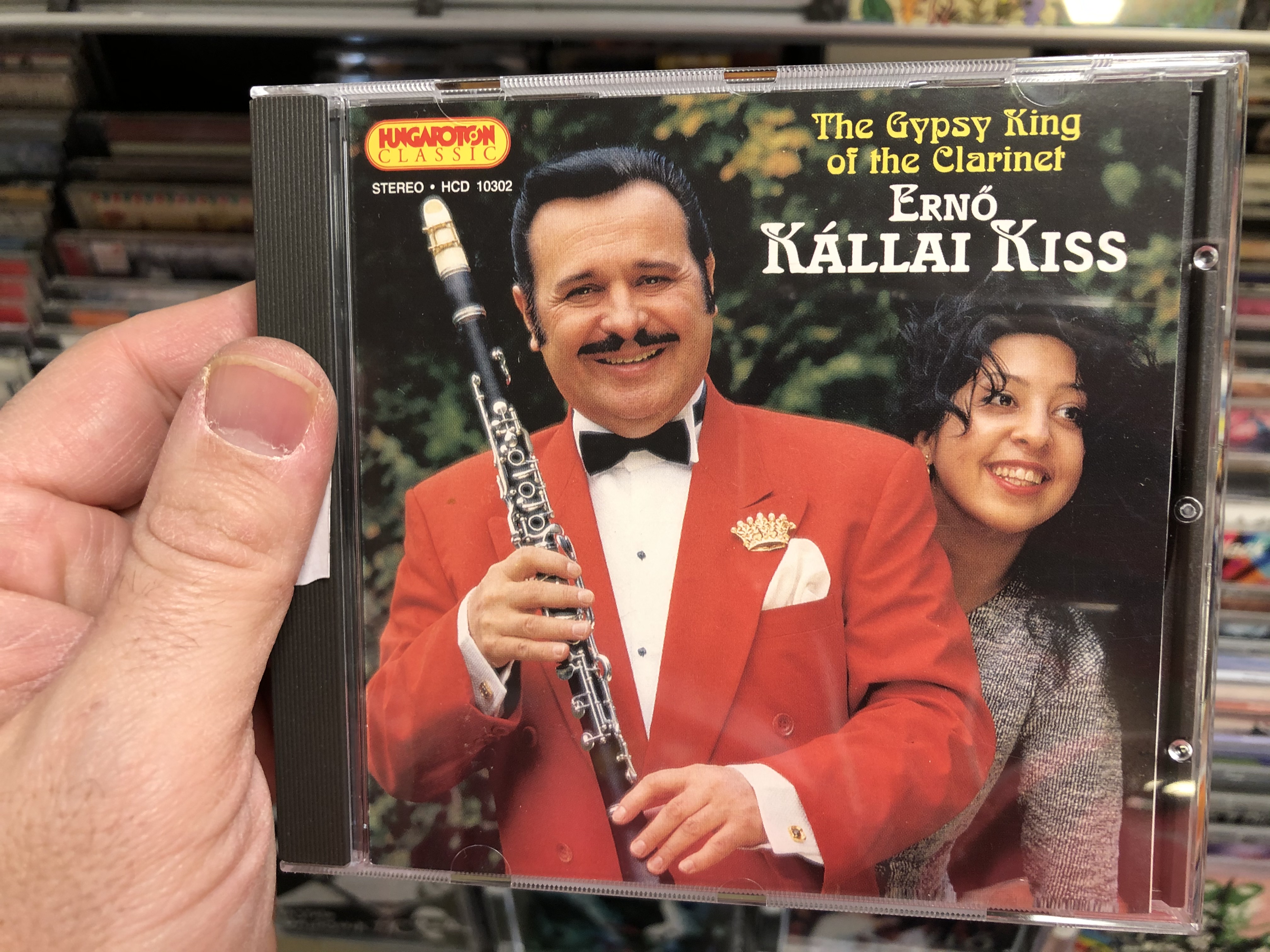 The Gypsy King of the Clarinet - Ernő Kállai Kiss / Hungaroton Classic  Audio CD 1995 Stereo / HCD 10302 - Bible in My Language