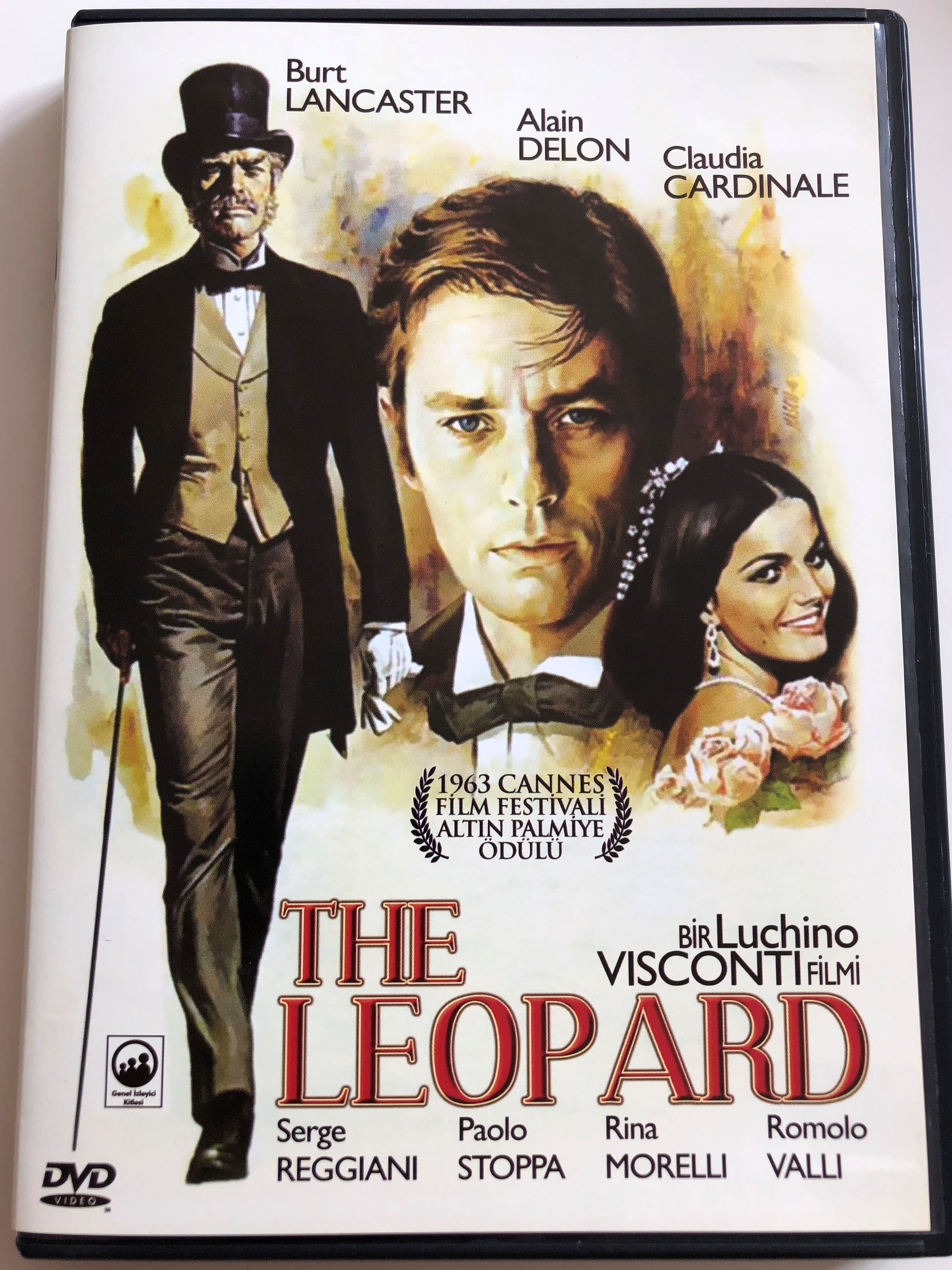 The Leopard DVD 1963 Il Gattopardo / Directed by Luchino Visconti /  Starring: Burt Lancaster, Claudia Cardinale, Alain Delon, Serge Reggiani,  Mario Girotti, Pierre Clementi / 2DVD Set with Bonus Disc -  bibleinmylanguage