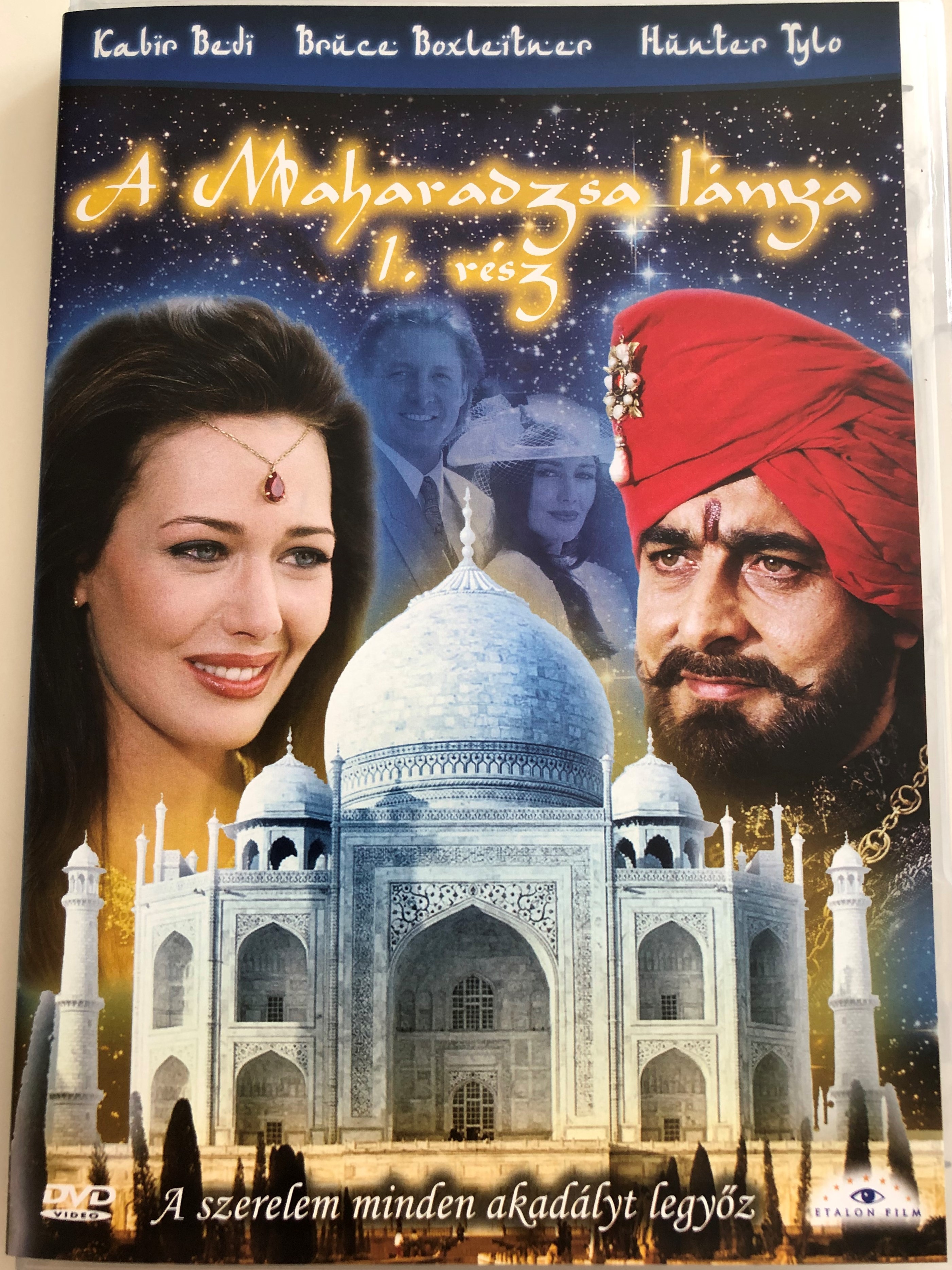 The Maharaja's Daughter Part 1. DVD 1994 A Maharadzsa lánya 1. rész /  Directed by Burt Brinckerhoff / Starring: Kabir Bedi, Bruce Boxleitner,  Hunter Tylo / Mini-series - bibleinmylanguage