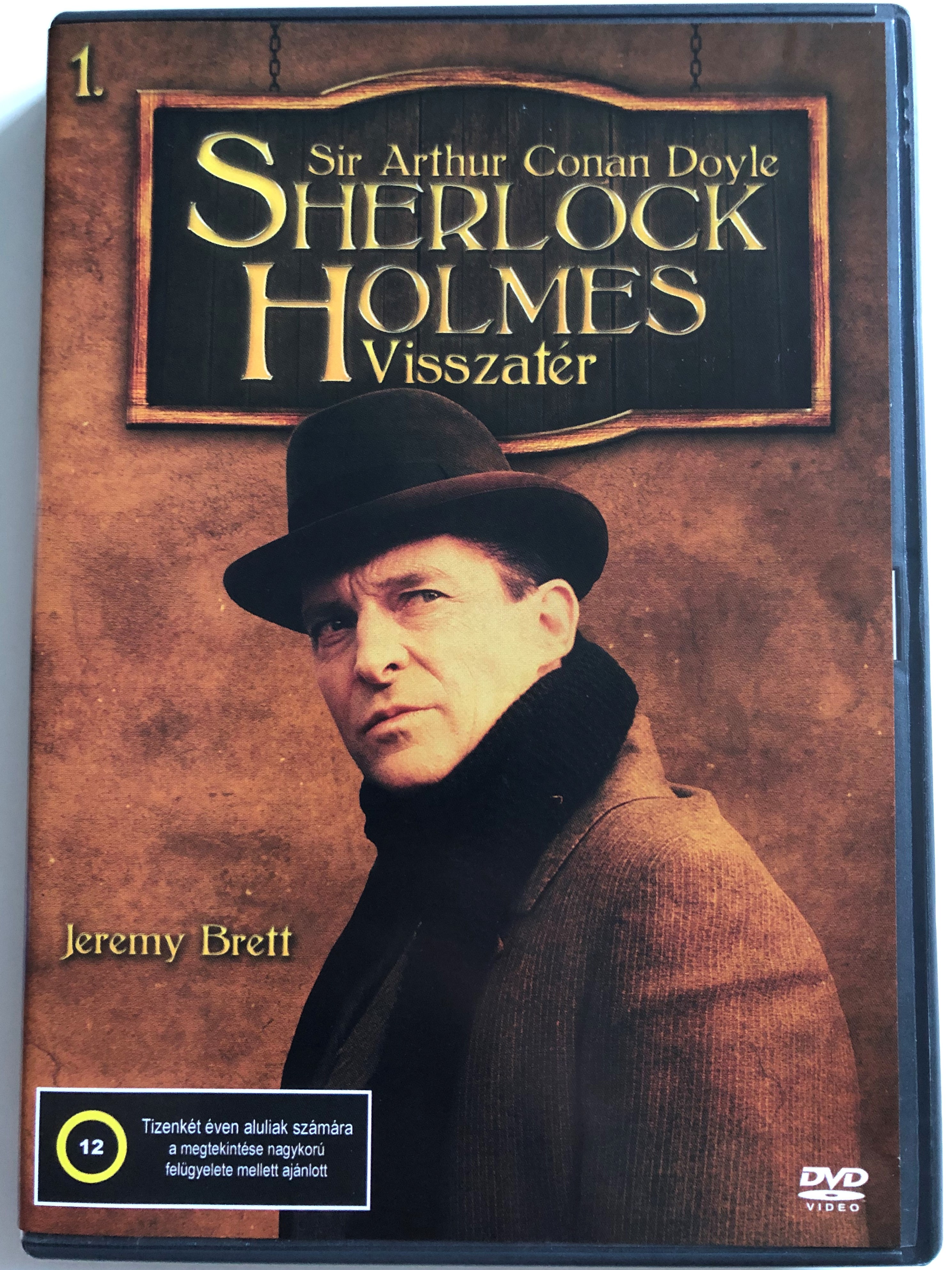 The Return of Sherlock Holmes DVD 1986 Sherlock Holmes Visszatér 1. /  Directed by Peter Hammond, Howard Baker / Written by Sir Arthur Conan Doyle  / Episodes: The Abbey Grange, The Empty