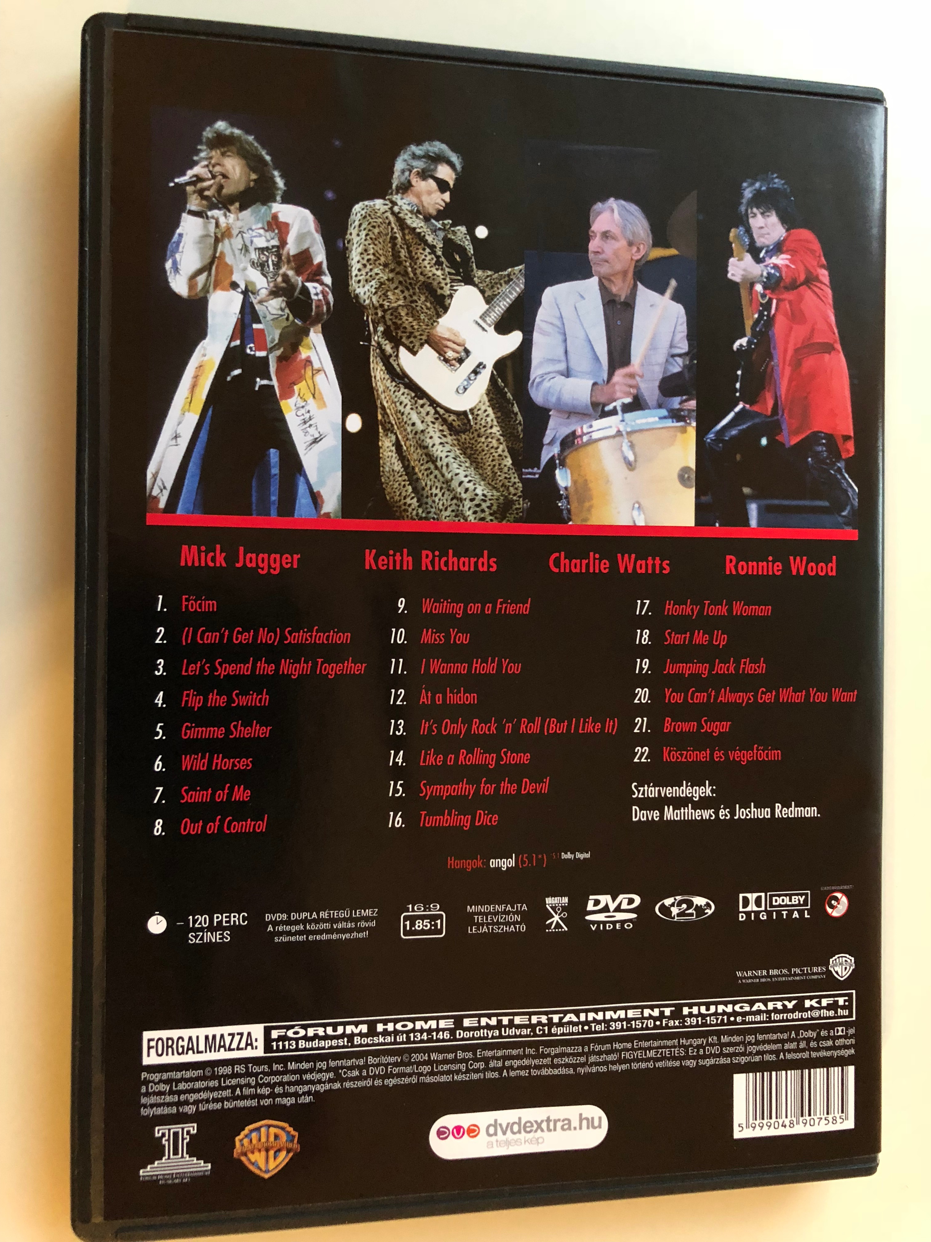 The Rolling Stones - Bridges to Babylon DVD Hidak Babylonba / Tour '97-98 /  Live Concert / Mick Jagger, Keith Richards, Charlie Watts, Ronnie Wood -  bibleinmylanguage