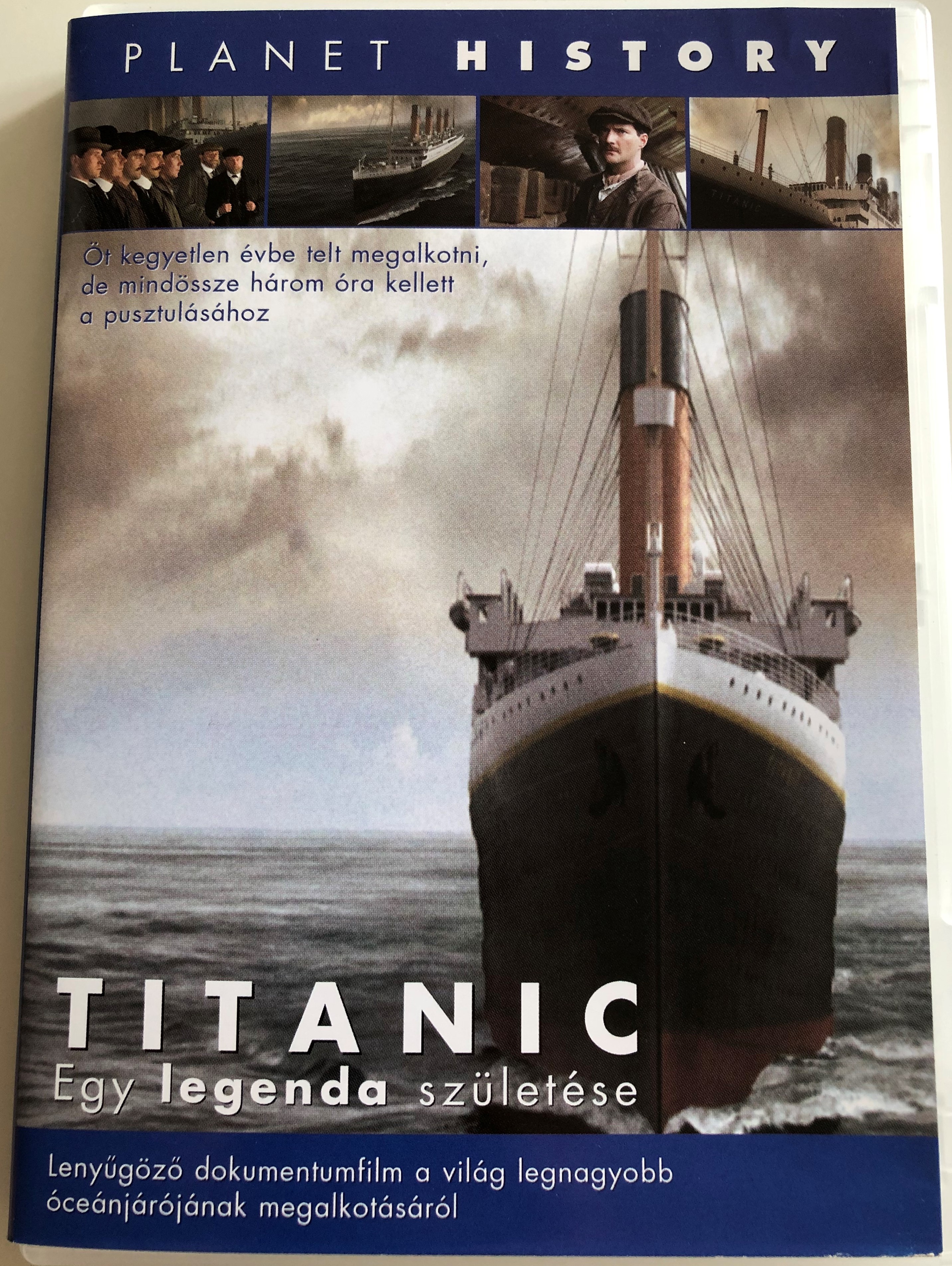 Titanic: Birth of a Legend DVD 2007 Titanic - egy legenda születése /  Planet History / Directed by William Lyons / Starring: Gordon  Langford-Rowe, Charles Lawson, Damian O'hare, Christopher Wright /  Dramatised