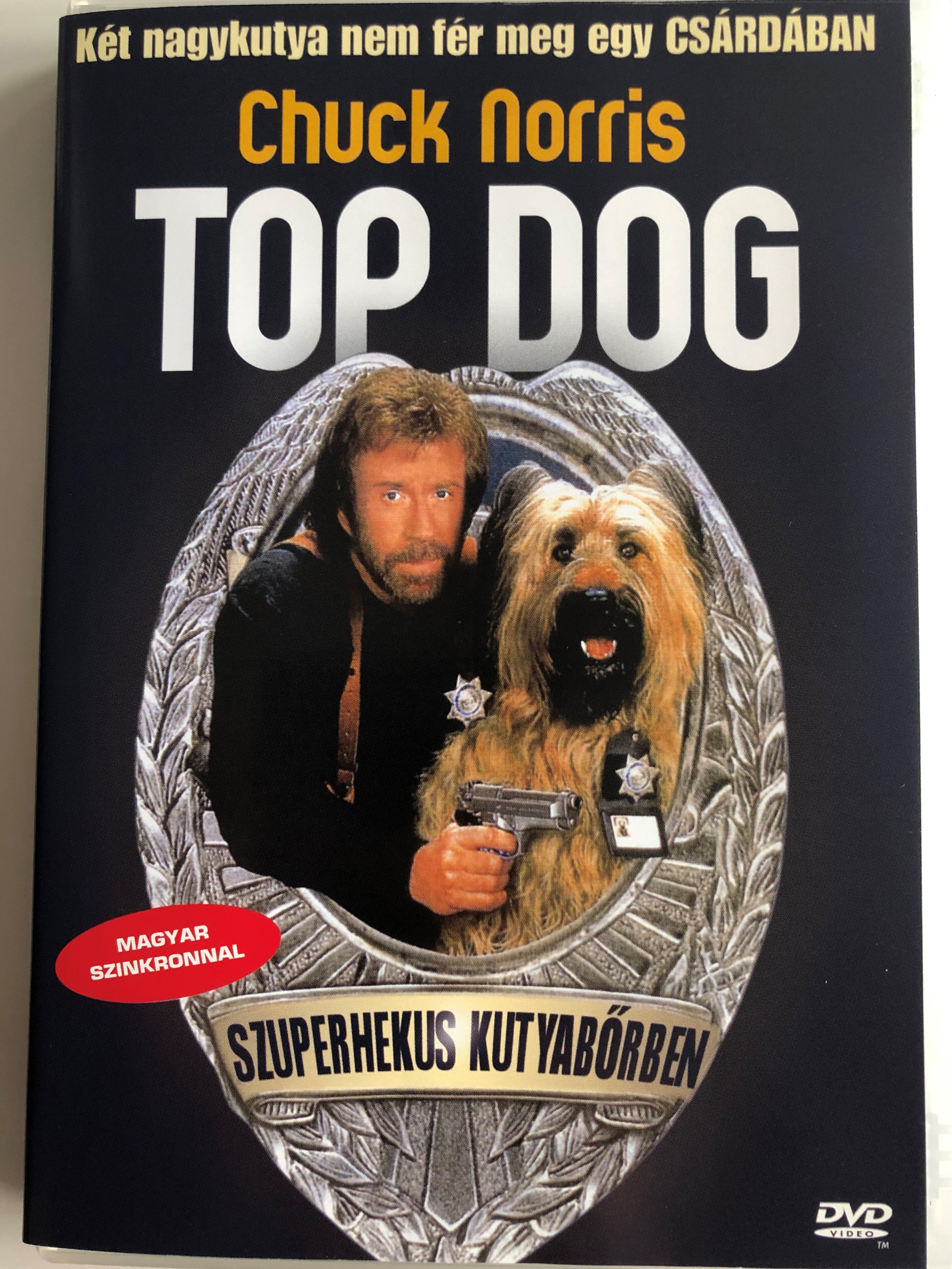 Top Dog DVD 1995 Szuperhekus Kutyabőrben / Directed by Aaron Norris /  Starring: Chuck Norris, Michele Lamar Richards, Erik von Detten, Carmine  Caridi - bibleinmylanguage