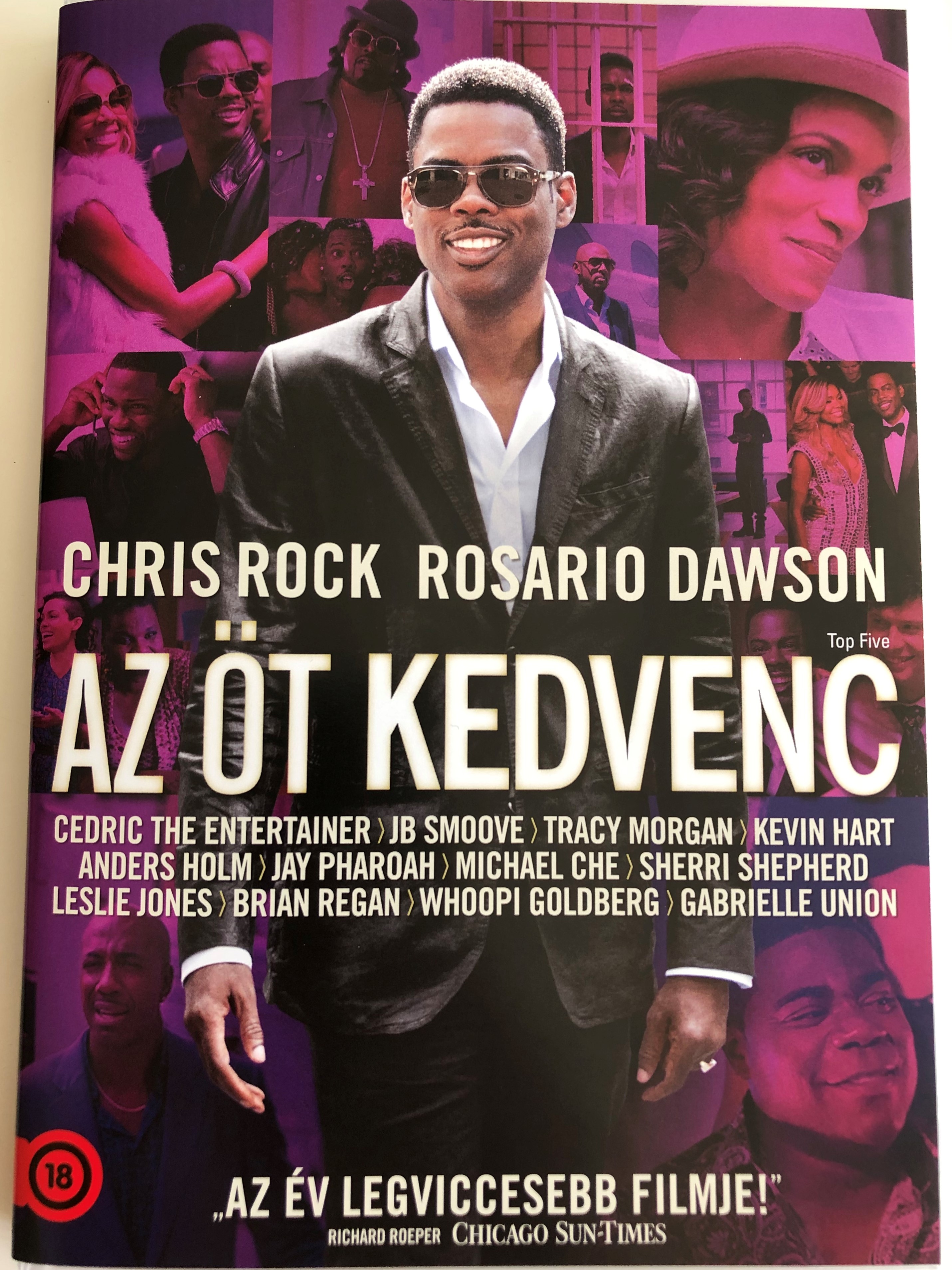 Top Five DVD 2014 Az Öt kedvenc / Directed and Written by Chris Rock /  Starring: Chris Rock, Rosario Dawson - bibleinmylanguage