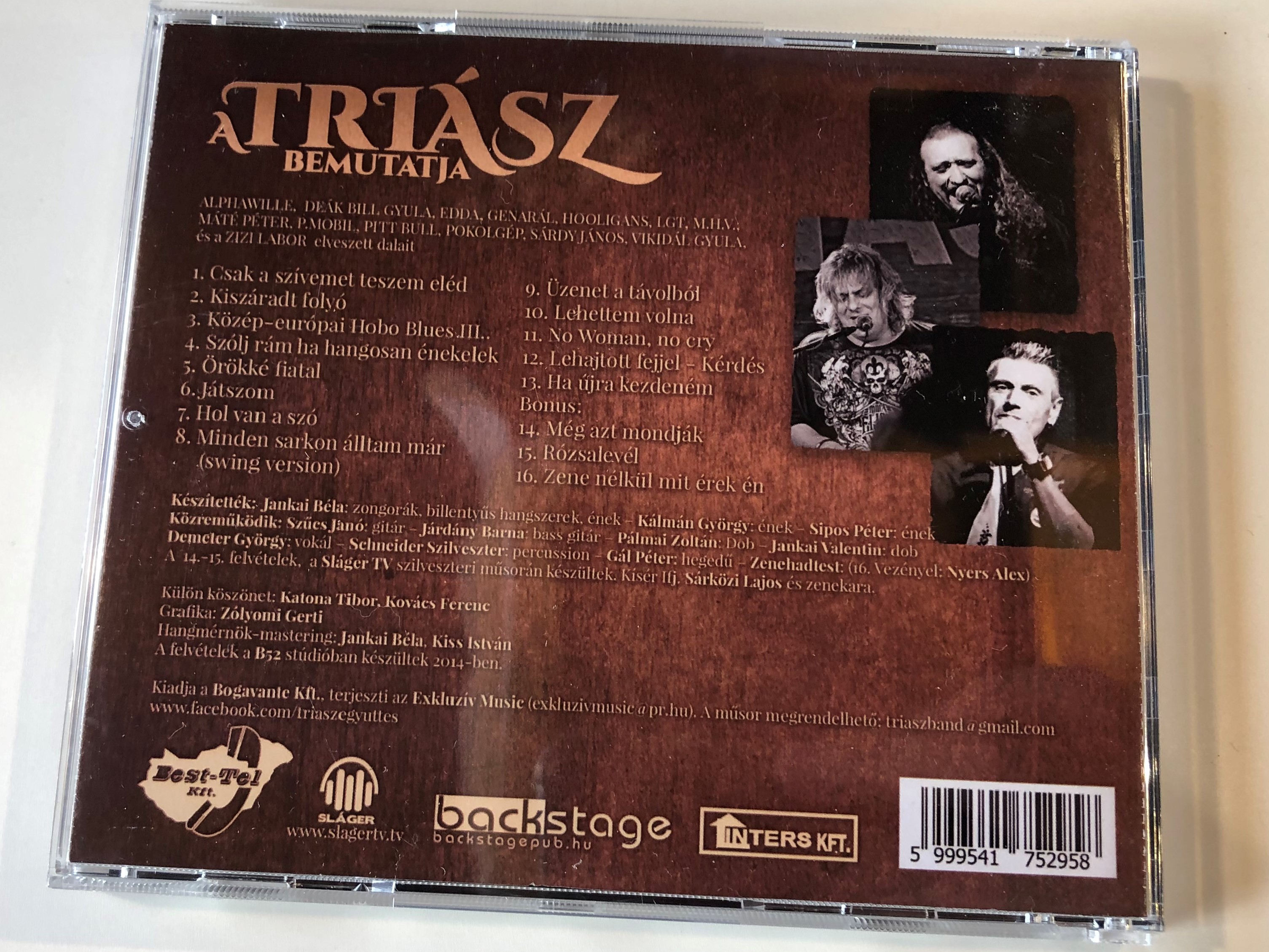 Triász ‎– Elveszett dalok 2. / Audio CD 2014 / 5999541752958 -  bibleinmylanguage